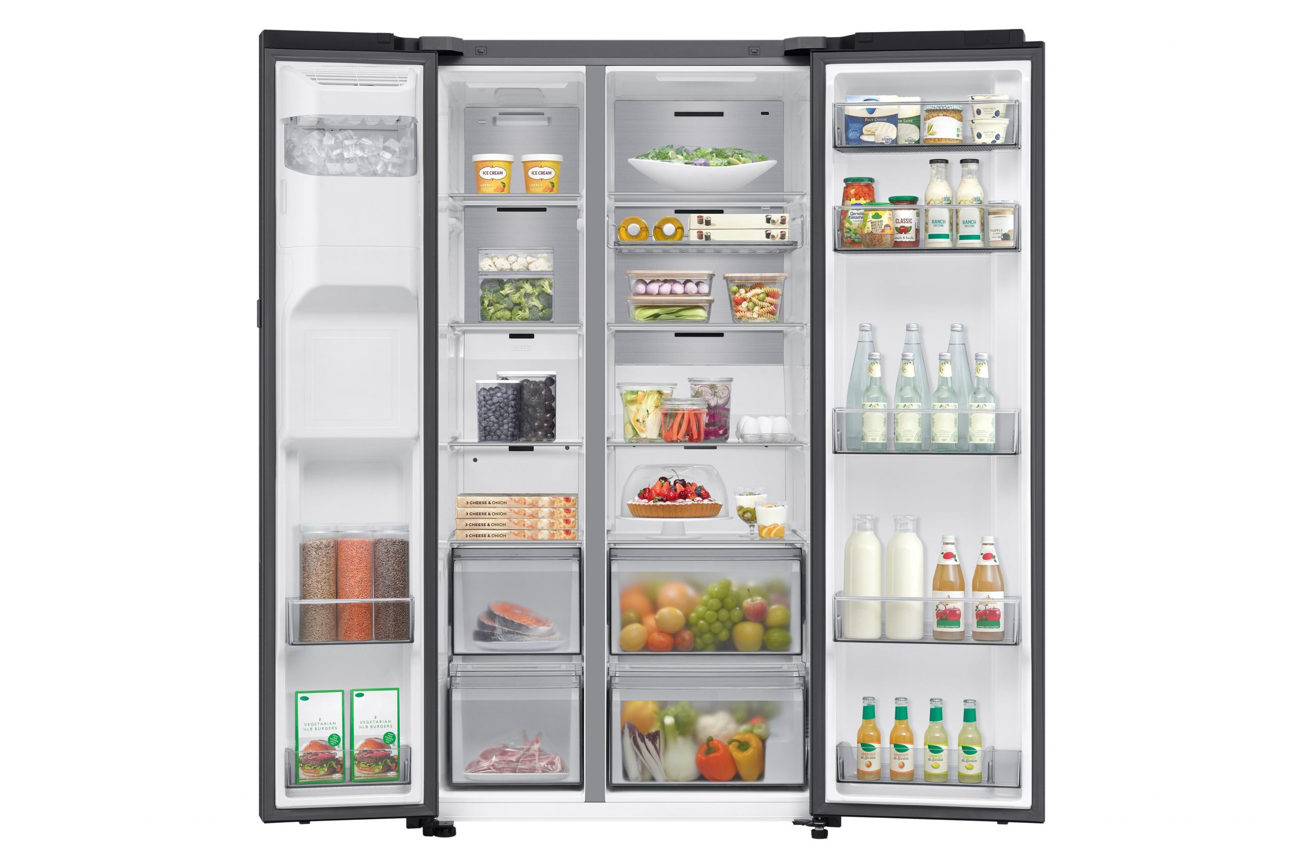 Samsung RS80F66KBFEF Frigorifero Side By Side 635LT Nofrost con Dispenser - immagine 2