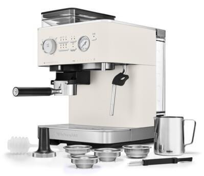 Kitchenaid 5KES6551EPL Porcelain White Macchina Caffe con Macinacaffe - immagine 6