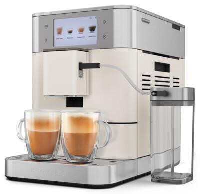 Kitchenaid 5KES8558EPL Porcelain White Macchina Caffe Automatica con Macinacaffe - immagine 2