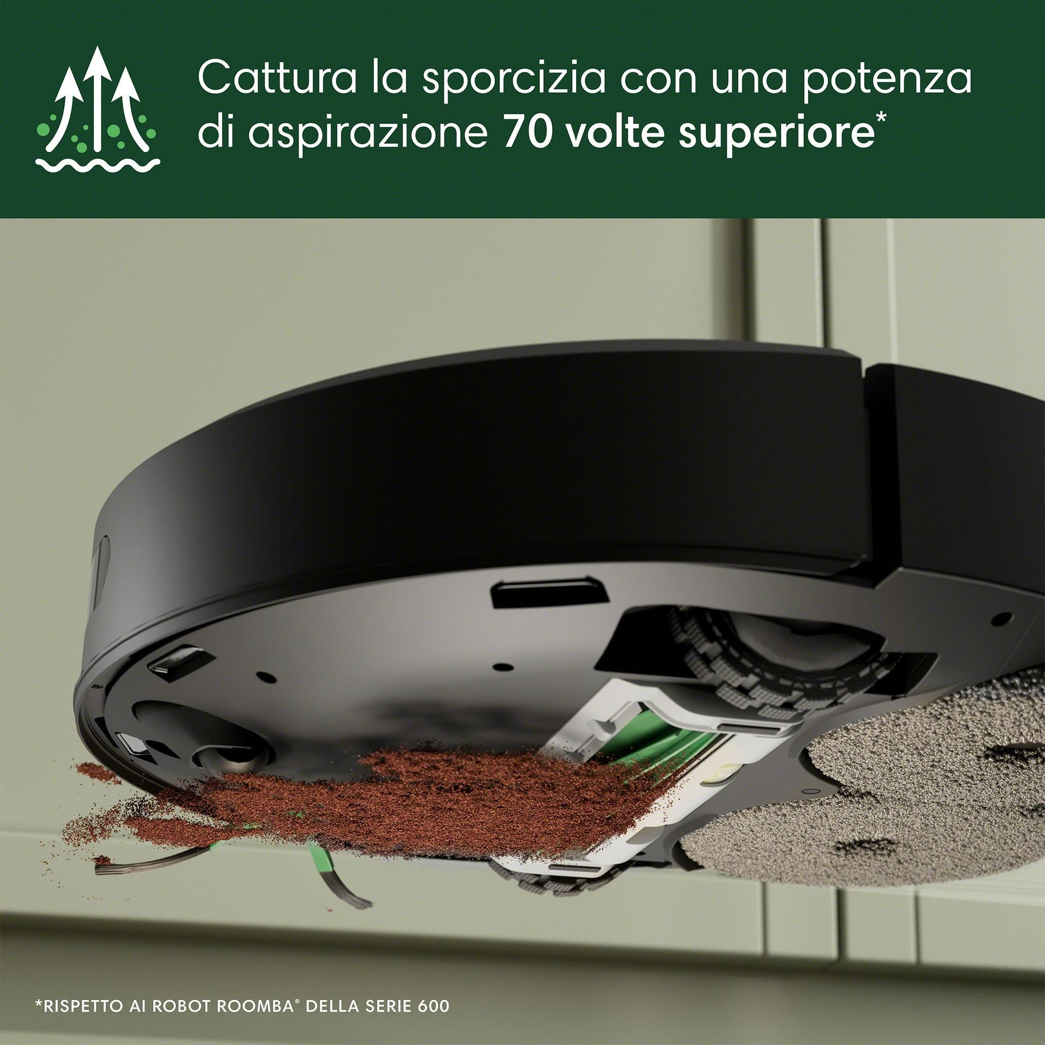 iRobot Roomba 405 Combo Robot Lava-Aspira con Dock per Autosvuotamento - immagine 5