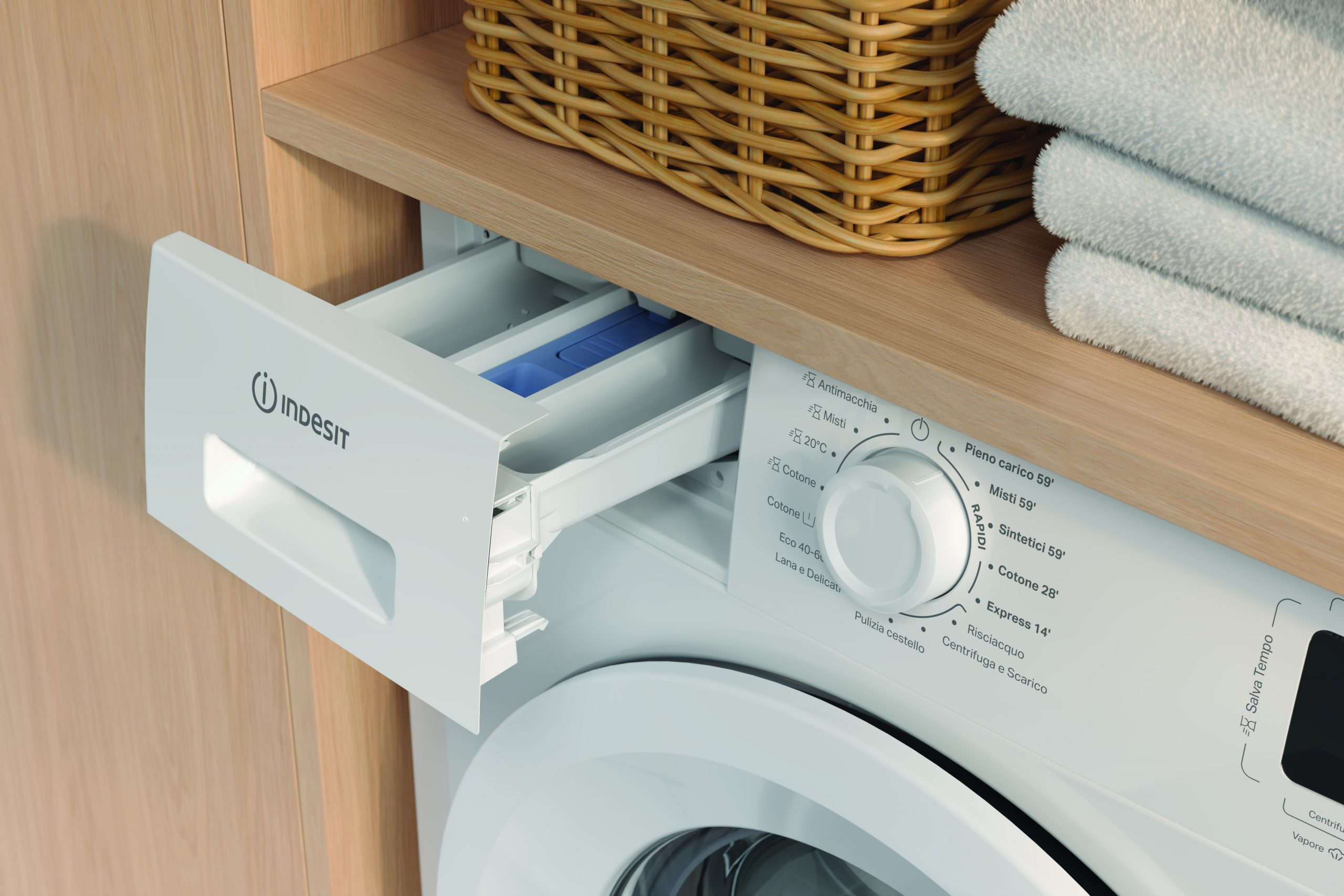 Indesit IM 1072 MY TIME IT Lavatrice Carica Frontale 10KG 1200 Giri - immagine 5