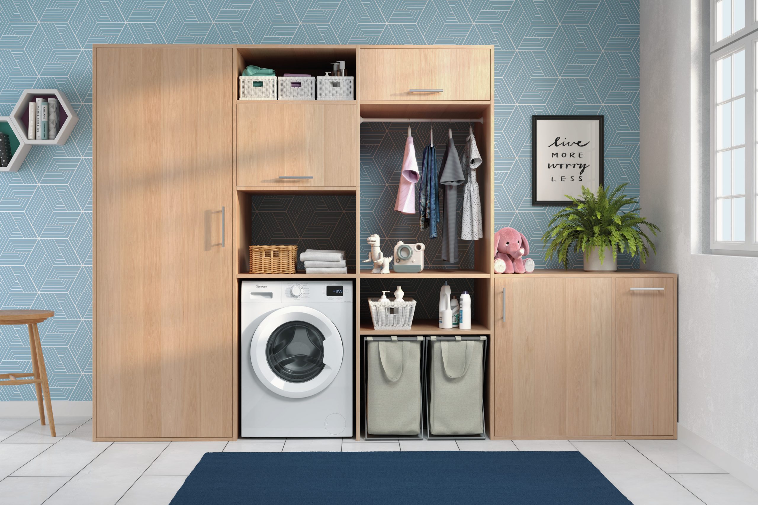 Indesit IM 1072 MY TIME IT Lavatrice Carica Frontale 10KG 1200 Giri - immagine 6
