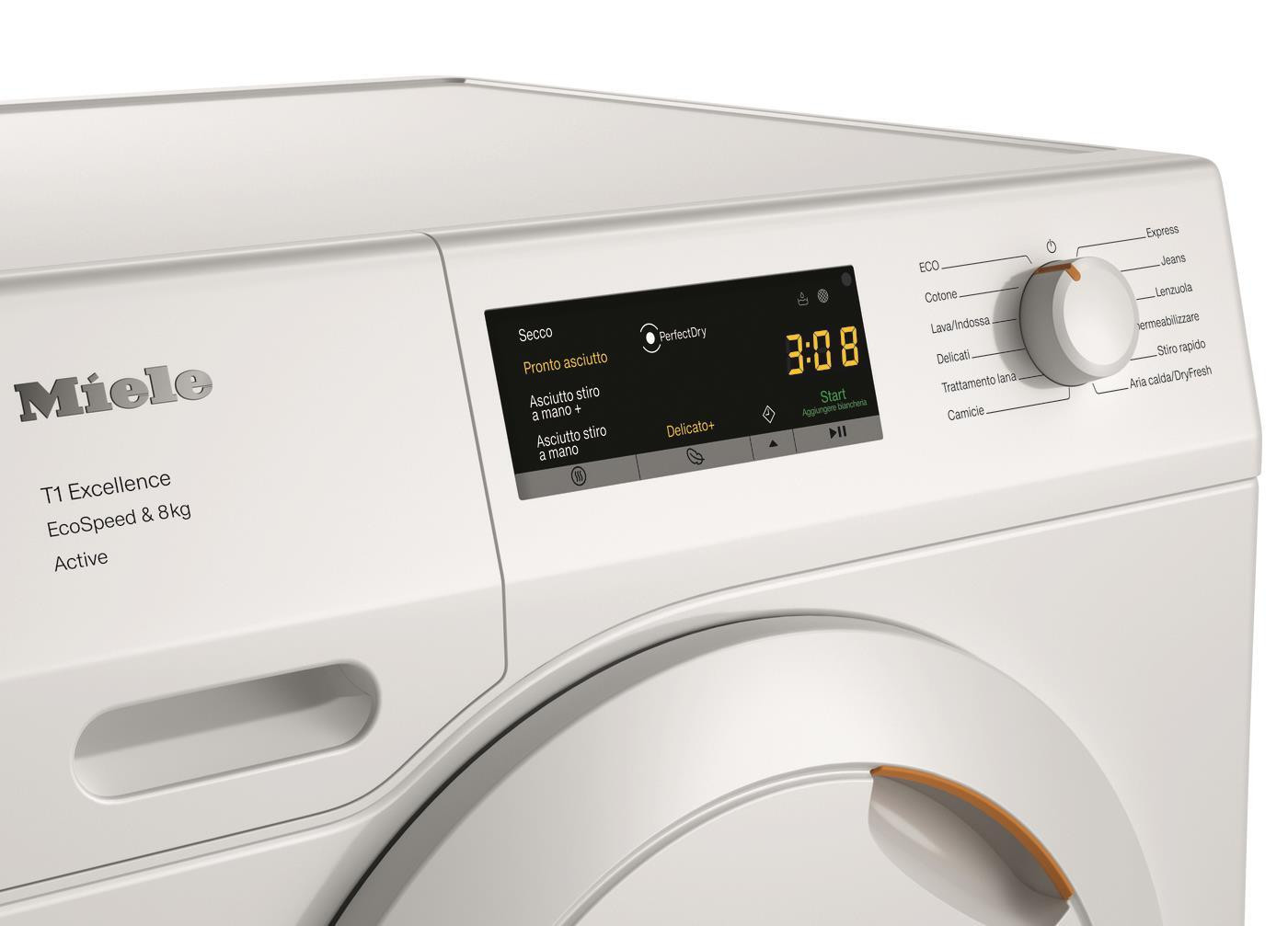 Miele TEA535WP Asciugatrice Carica Frontale 8KG Inverter - immagine 4