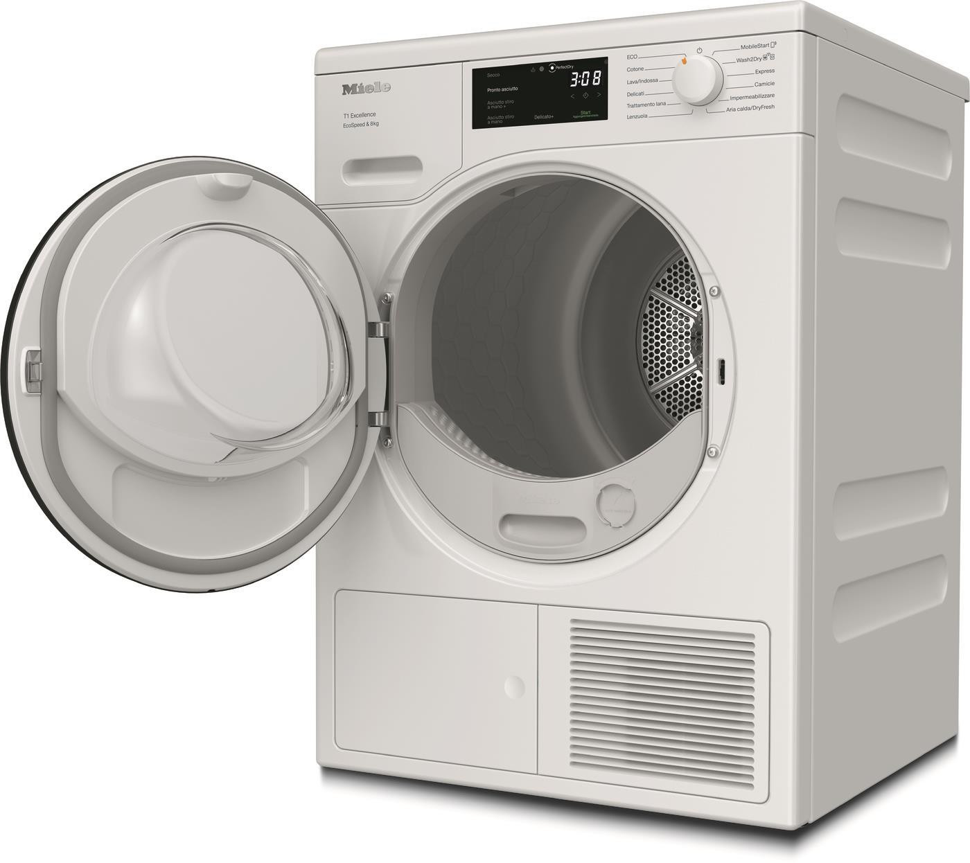 Miele TEC645WP Asciugatrice Carica Frontale 8KG Inverter Wi-Fi - immagine 2
