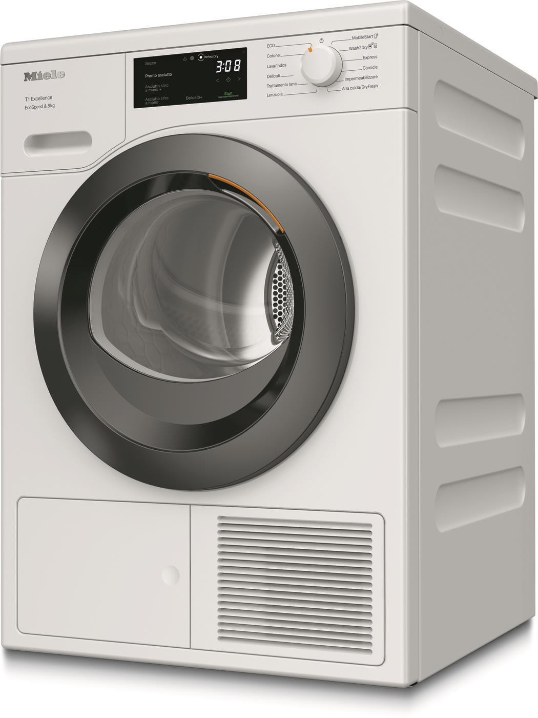 Miele TEC645WP Asciugatrice Carica Frontale 8KG Inverter Wi-Fi - immagine 3