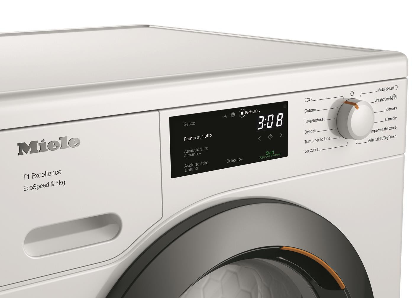 Miele TEC645WP Asciugatrice Carica Frontale 8KG Inverter Wi-Fi - immagine 4