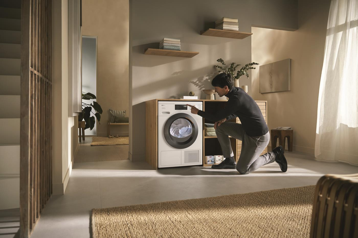 Miele TEC645WP Asciugatrice Carica Frontale 8KG Inverter Wi-Fi - immagine 6
