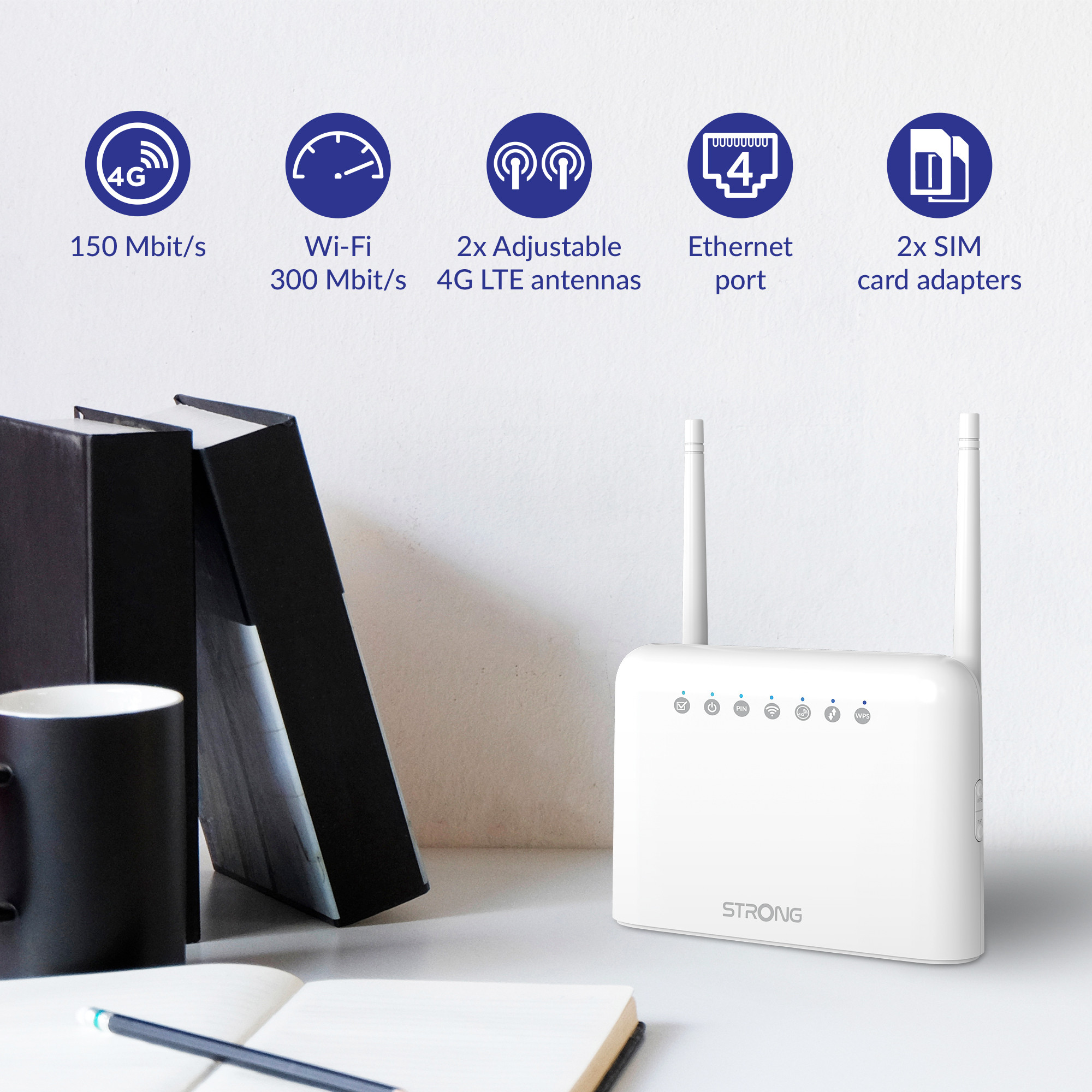 Strong 4GROUTER350 Router 4G LTE - immagine 3