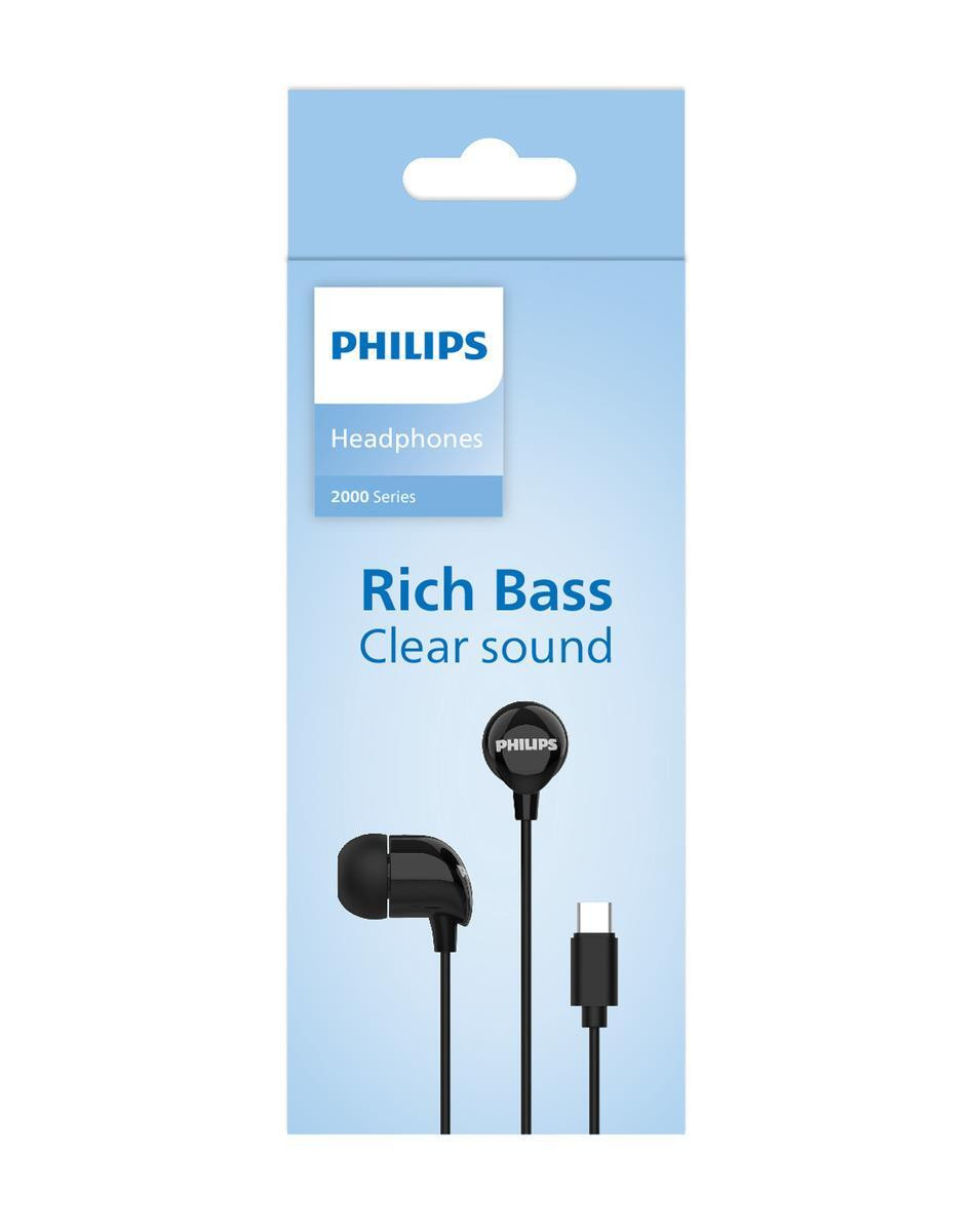 Philips TAE2146BK Cuffie in Ear Cablate - immagine 5
