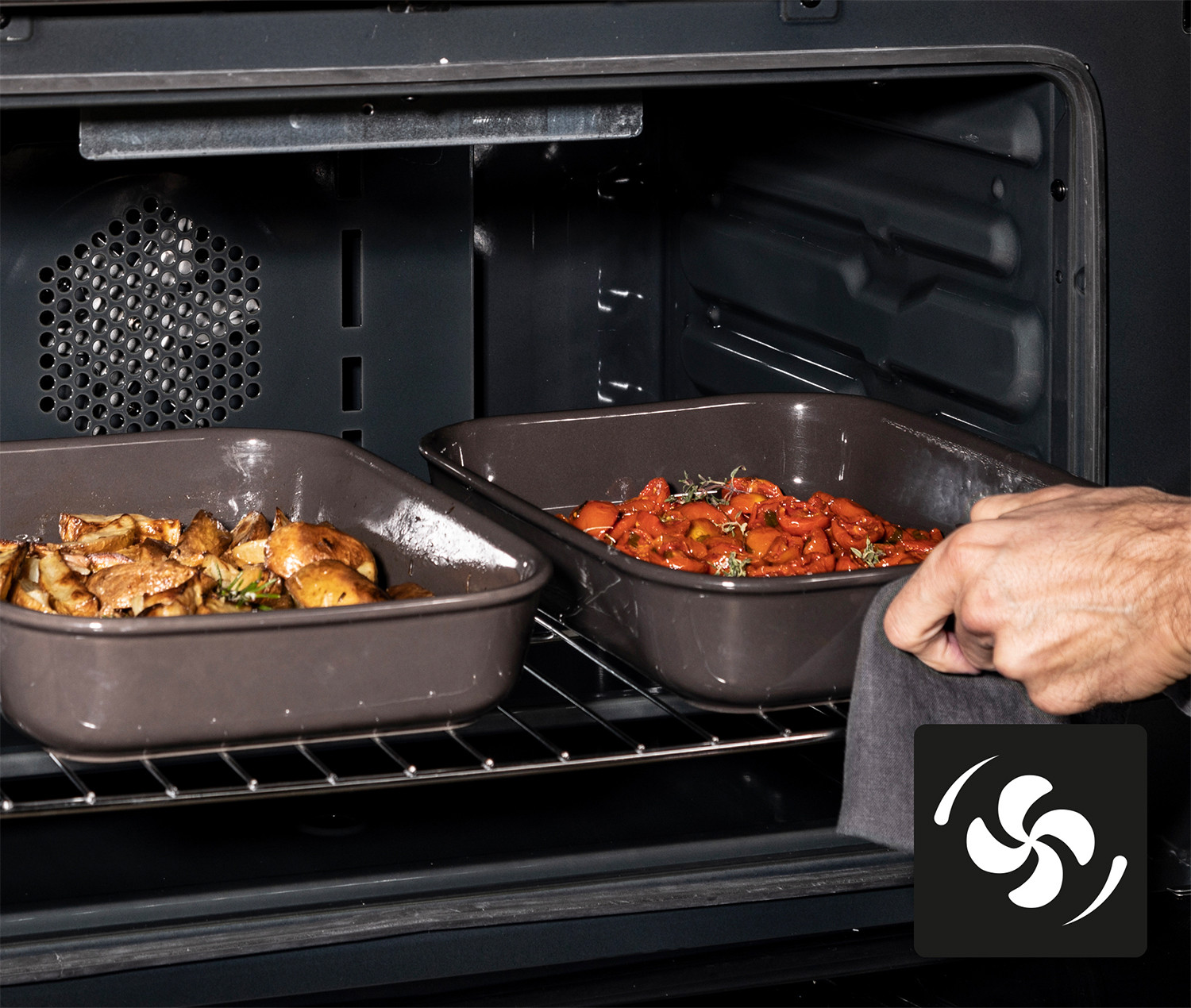 Glem Gas SA664VWH Bianca Cucina a Gas 60CM 4 Fuochi con Forno a Gas Ventilato - immagine 3