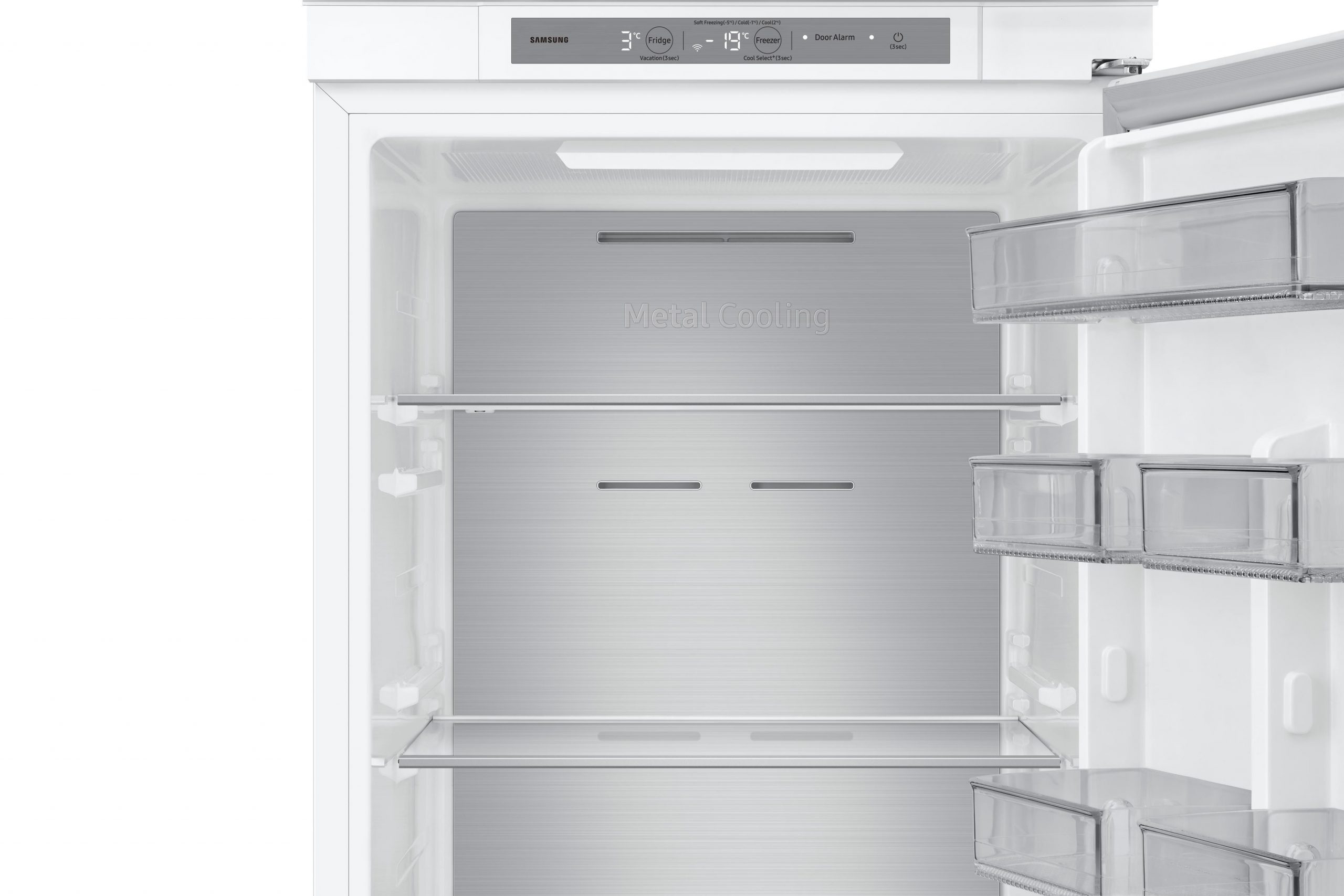 Samsung BRB80F26BCS0 Frigorifero Combinato da Incasso 264LT Alto 177.5CM Nofrost - immagine 5