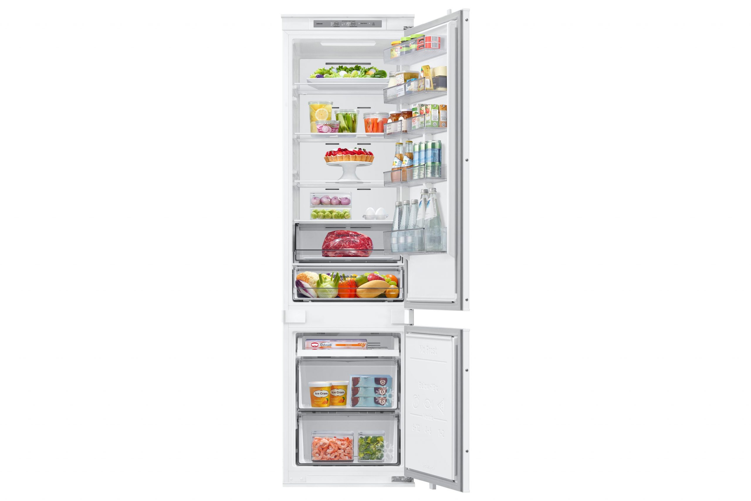 Samsung BRB70F30BES0 Frigorifero Combinato da Incasso 298LT Alto 193.5CM Nofrost - immagine 3