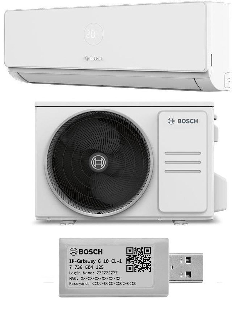 Bosch CL4000ISET26WEKITG103 Condizionatore Fisso Monosplit 2.6KW Wi-Fi - immagine 2