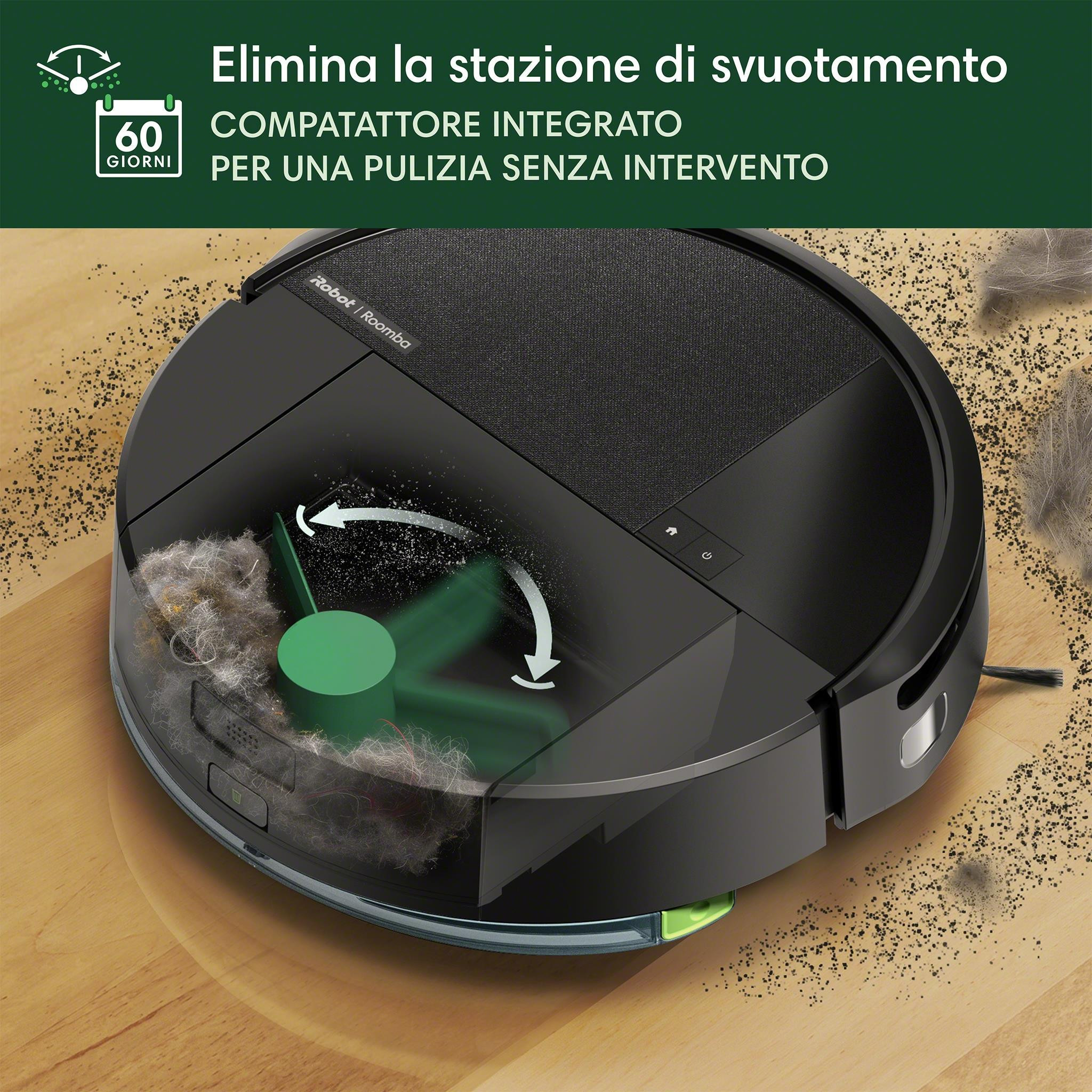 iRobot Roomba 205 Combo DustCompactor Robot Lava-Aspira Wi-Fi - immagine 3