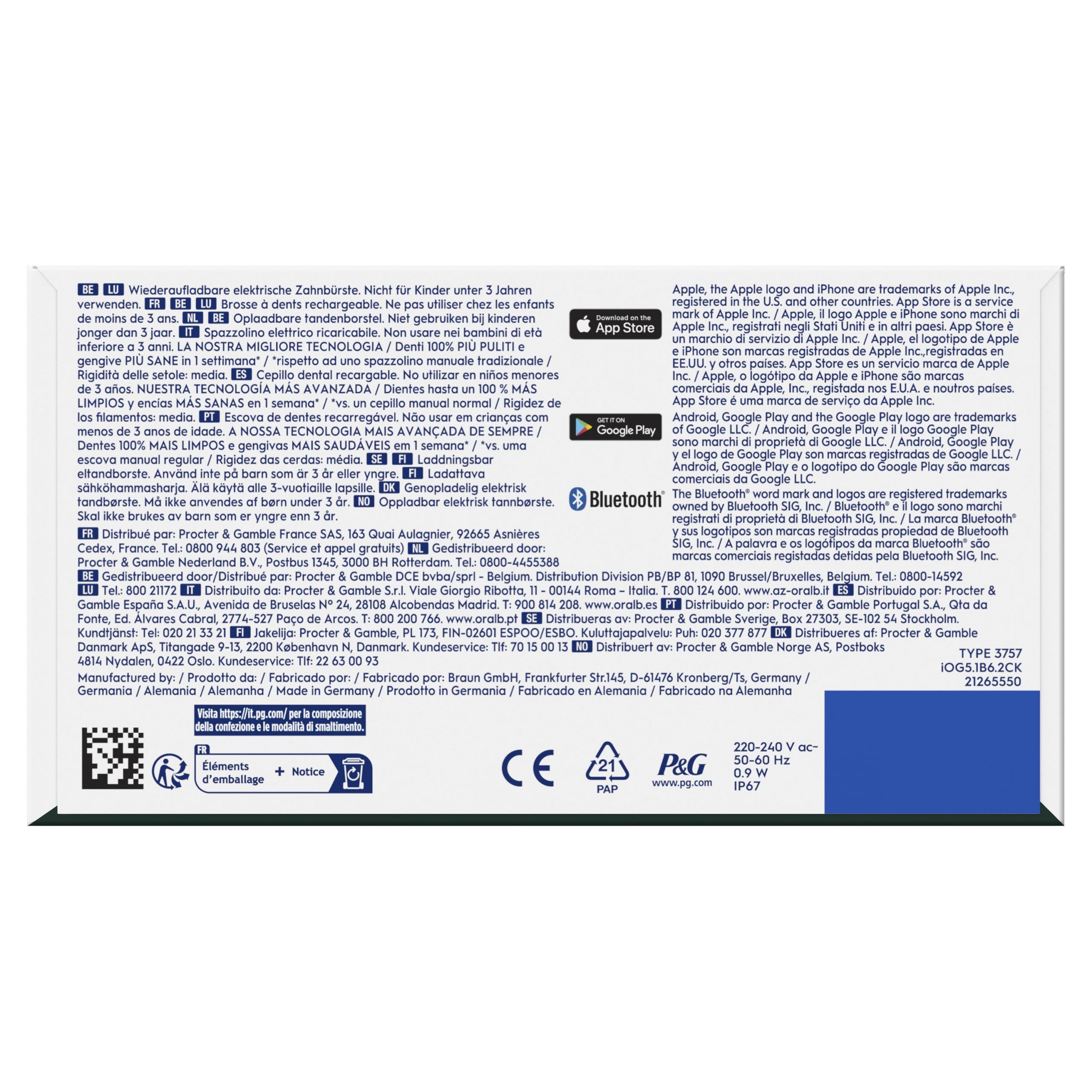 Oral-B iO 5s Forest Green Spazzolino Elettrico con Base di Ricarica e Custodia - immagine 6