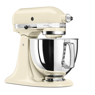 Kitchenaid 5KSM125EAC Crema Impastatore con Testa Reclinabile 300W 4.8 Litri - immagine 3
