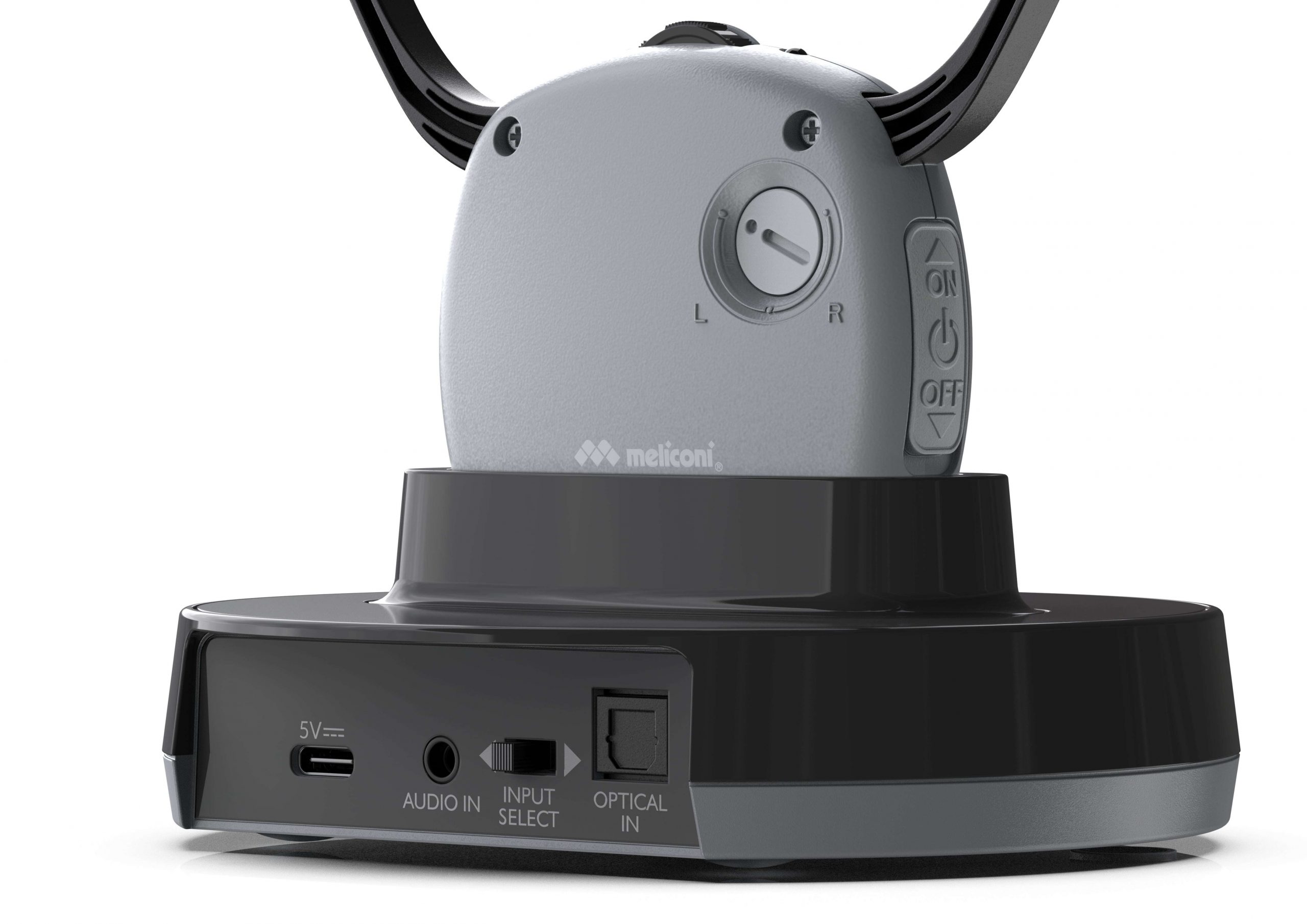Meliconi Easy Audio Cuffie TV Wireless con Base Ricarica - immagine 2