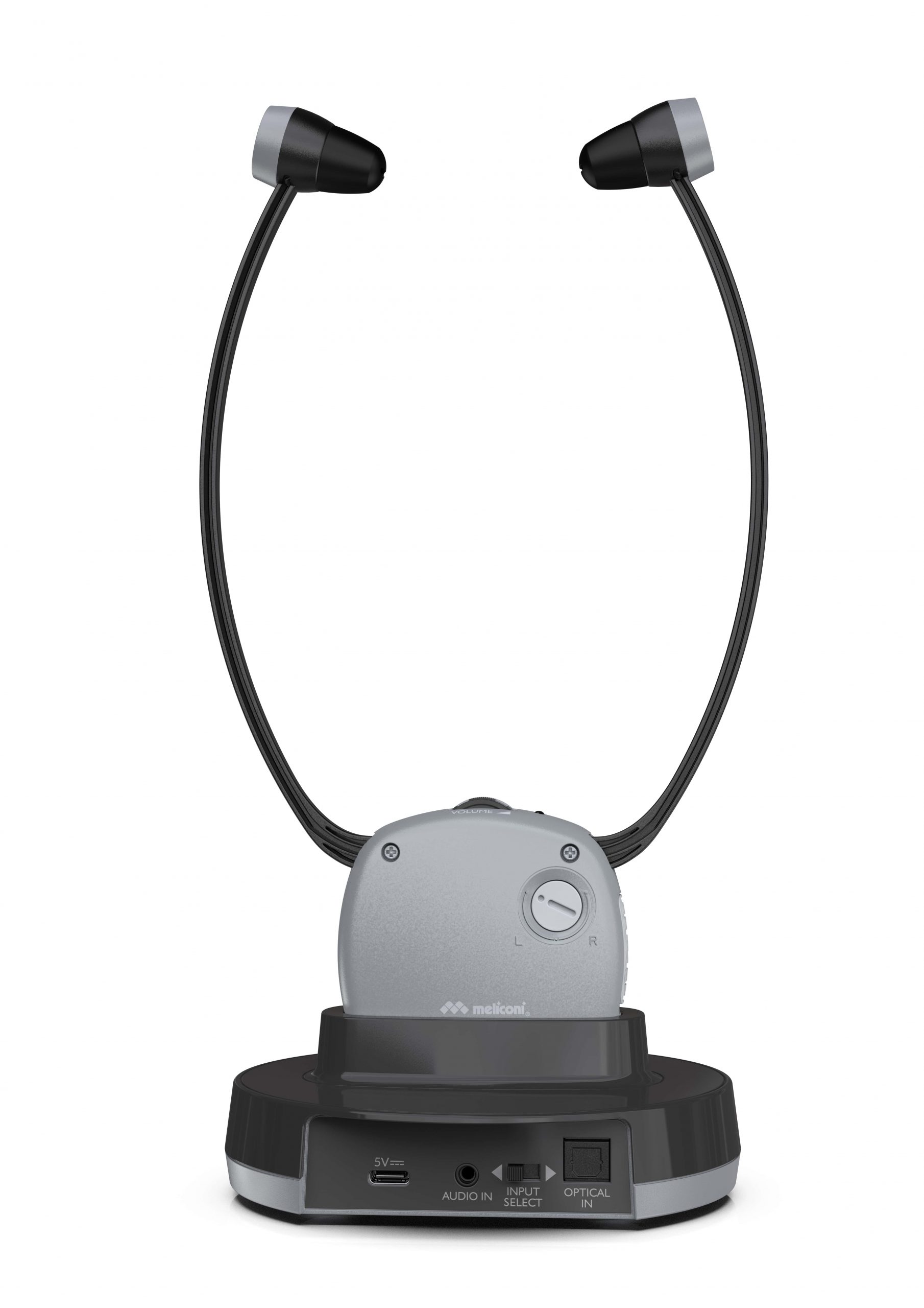 Meliconi Easy Audio Cuffie TV Wireless con Base Ricarica - immagine 6