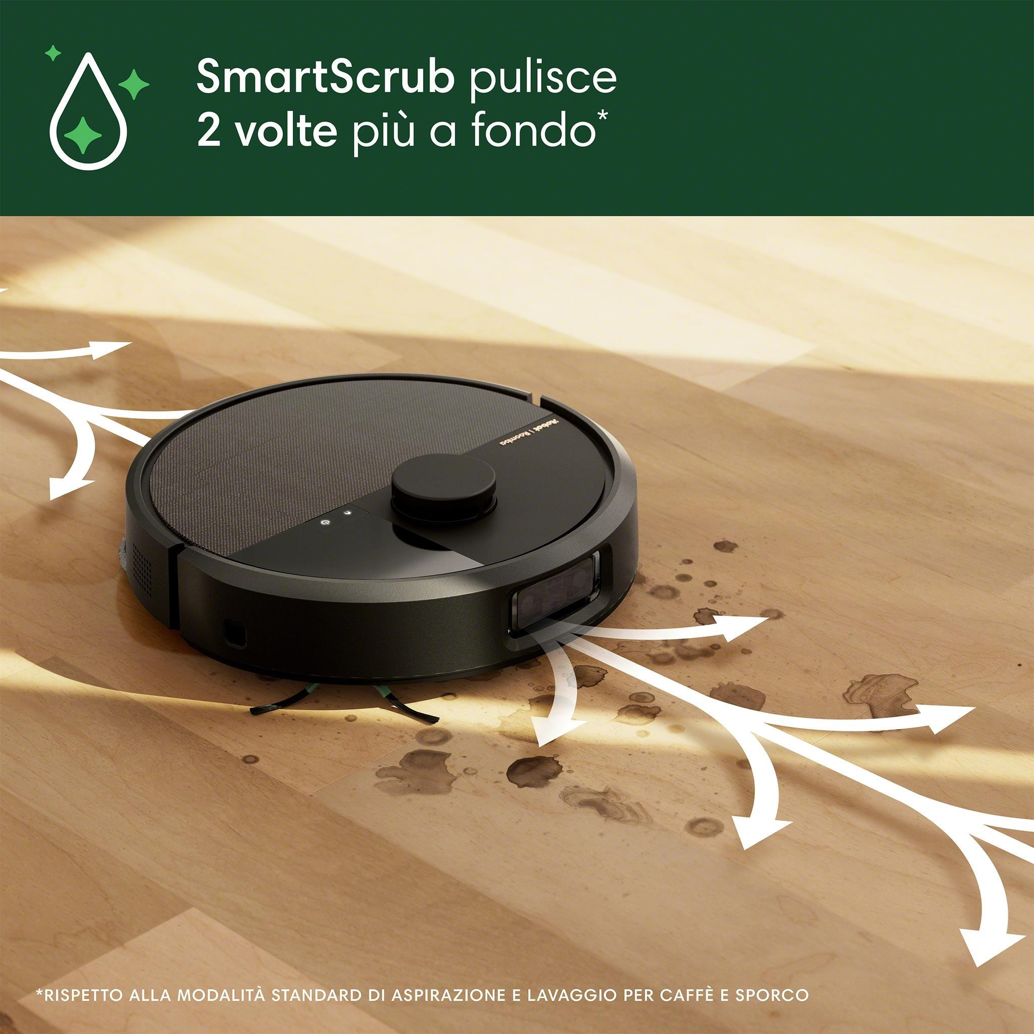 iRobot Roomba 505 Combo Robot Lava-Aspira con Dock per Autosvuotamento - immagine 5