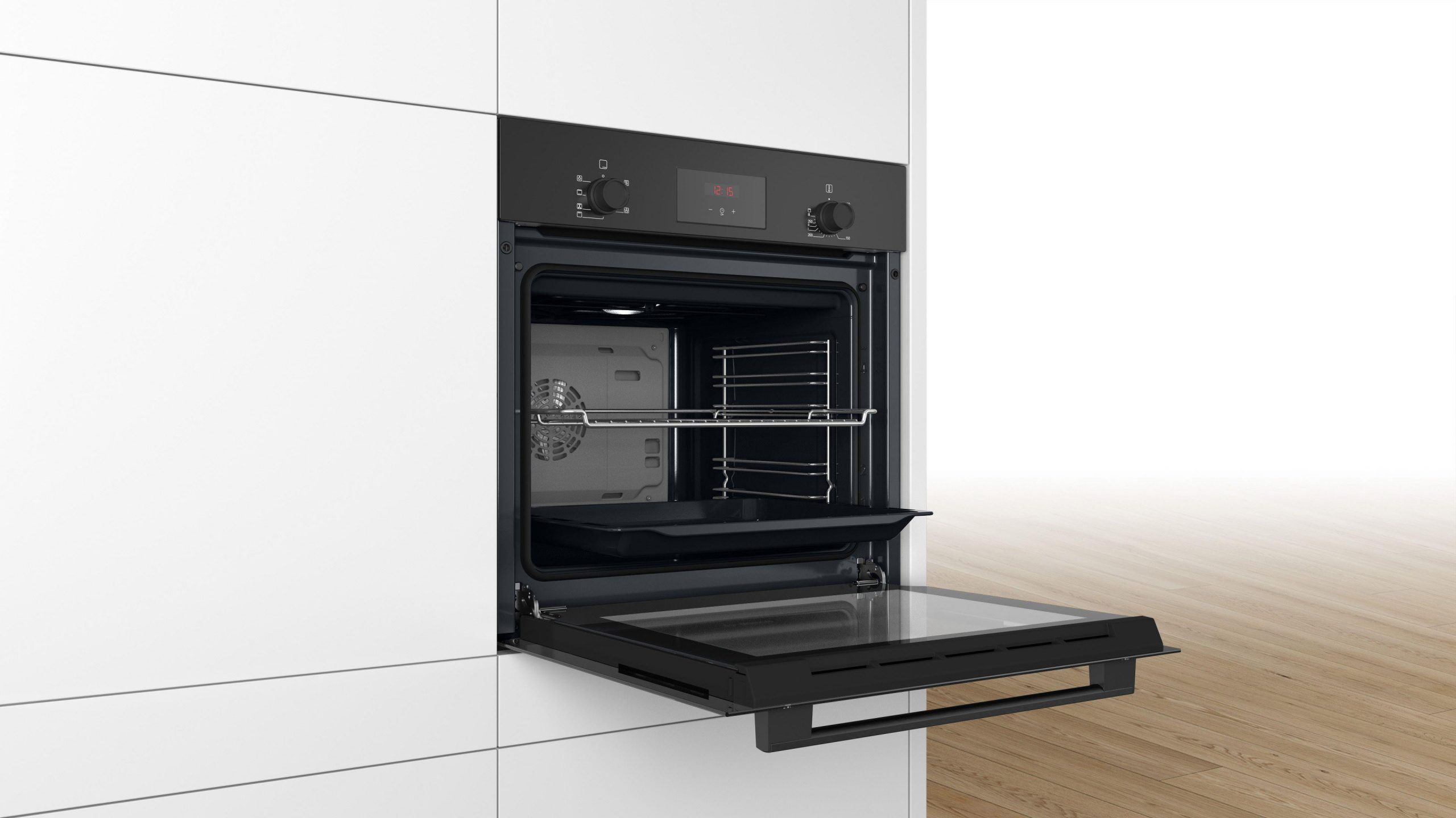 Bosch HBF133BA1 Nero Forno Incasso Multifunzione 60CM 66LT - immagine 2