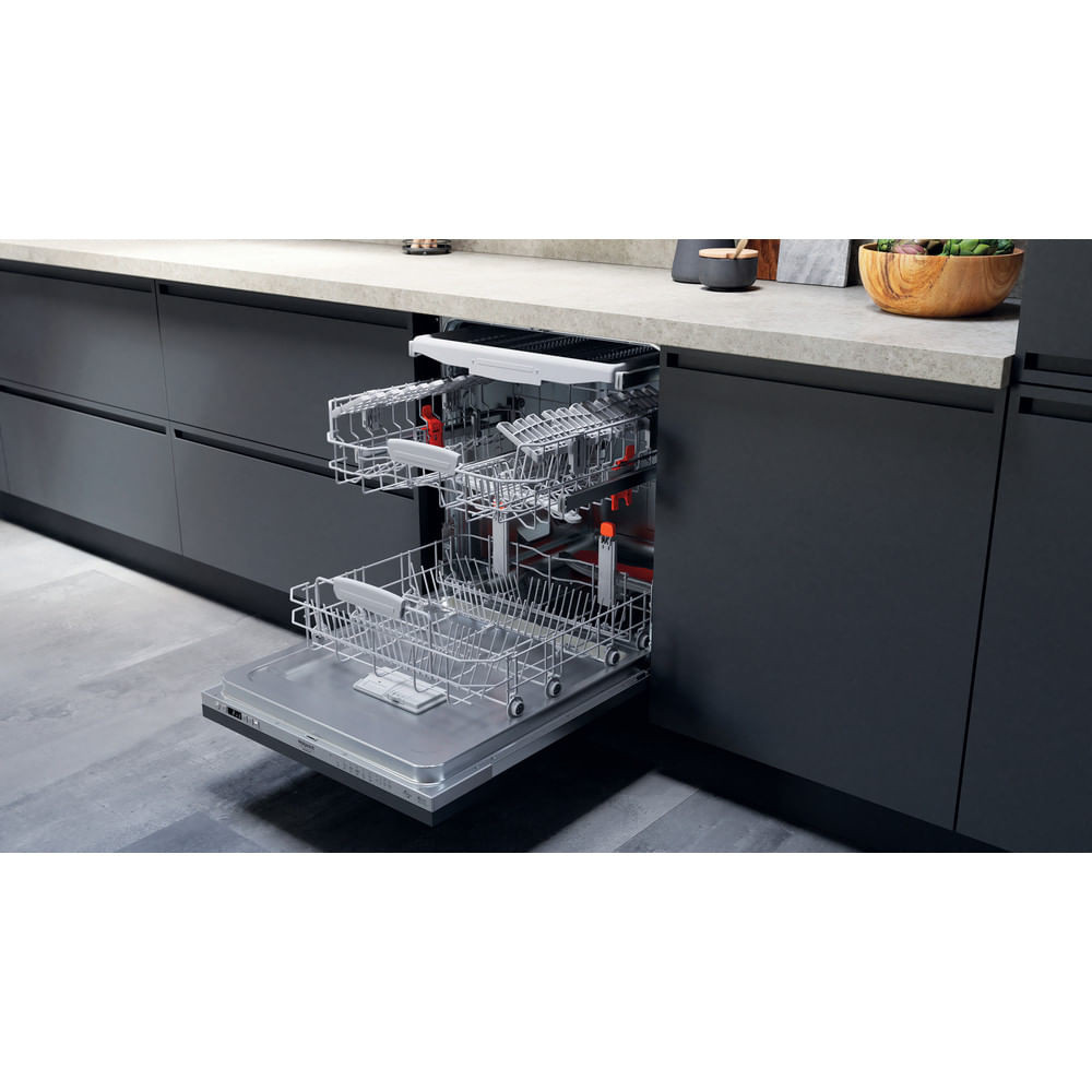 HotpointAriston H0ID534AS Lavastoviglie Scomparsa Totale 60CM 14 Coperti 3 Cesto - immagine 2
