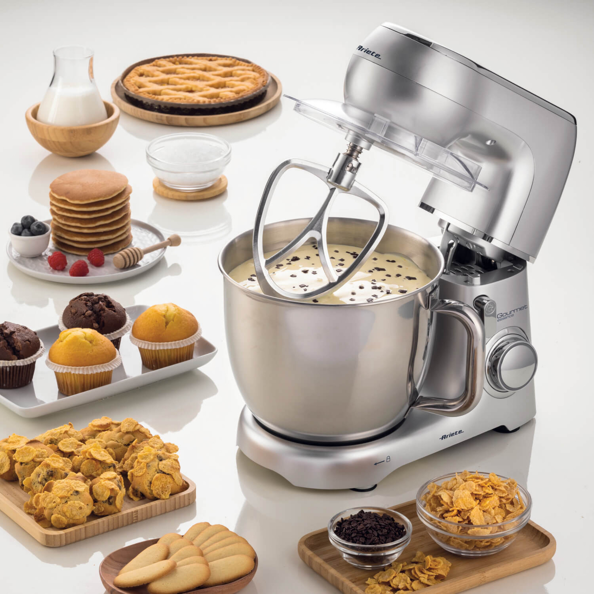 Ariete Gourmet Essence Impastatore 1300W con Ciotola da 5.2LT Inox - immagine 5
