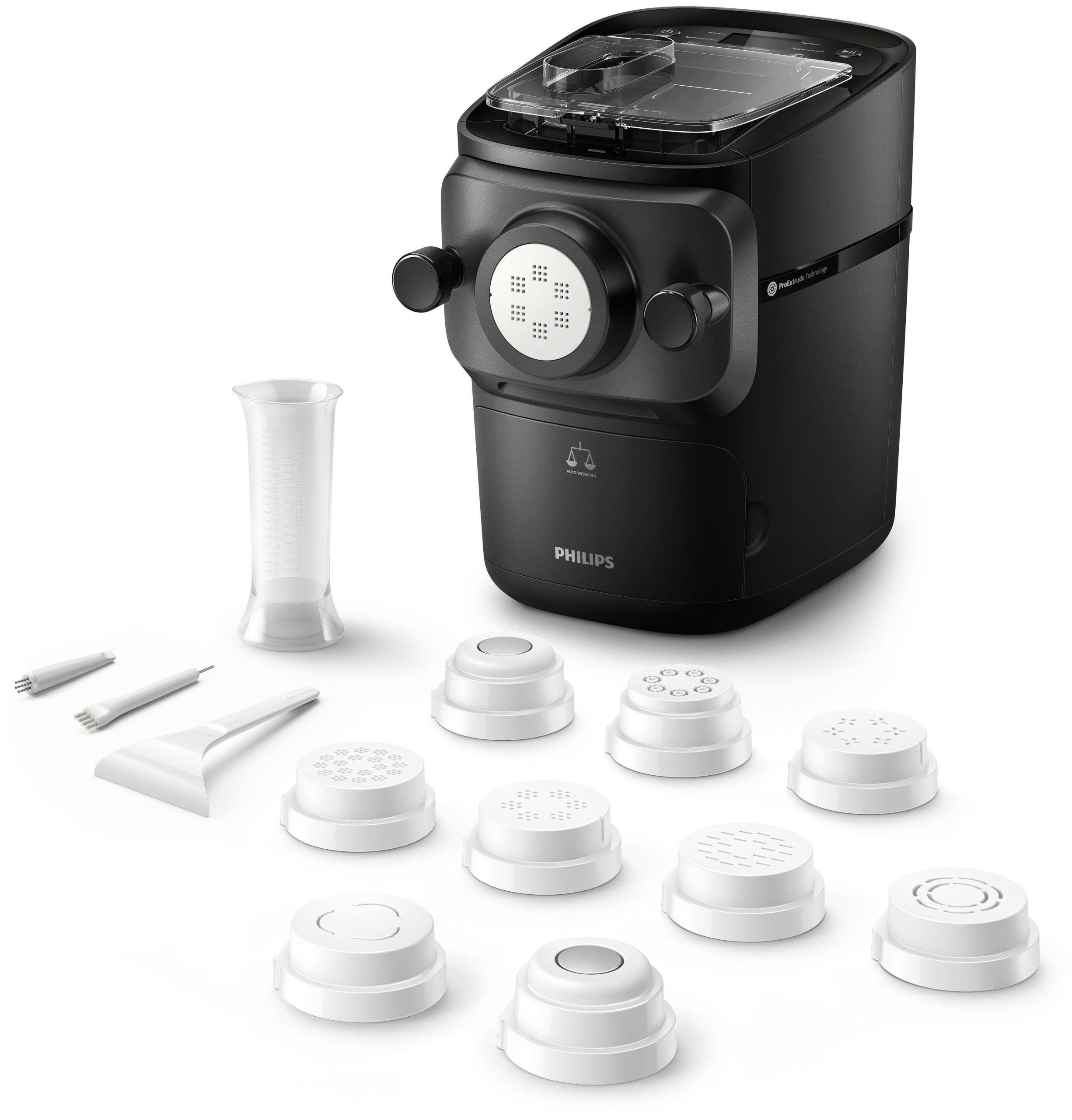 Philips HR2665 Pasta Maker Nera 200W Impastatrice con Bilancia Integrata - immagine 2