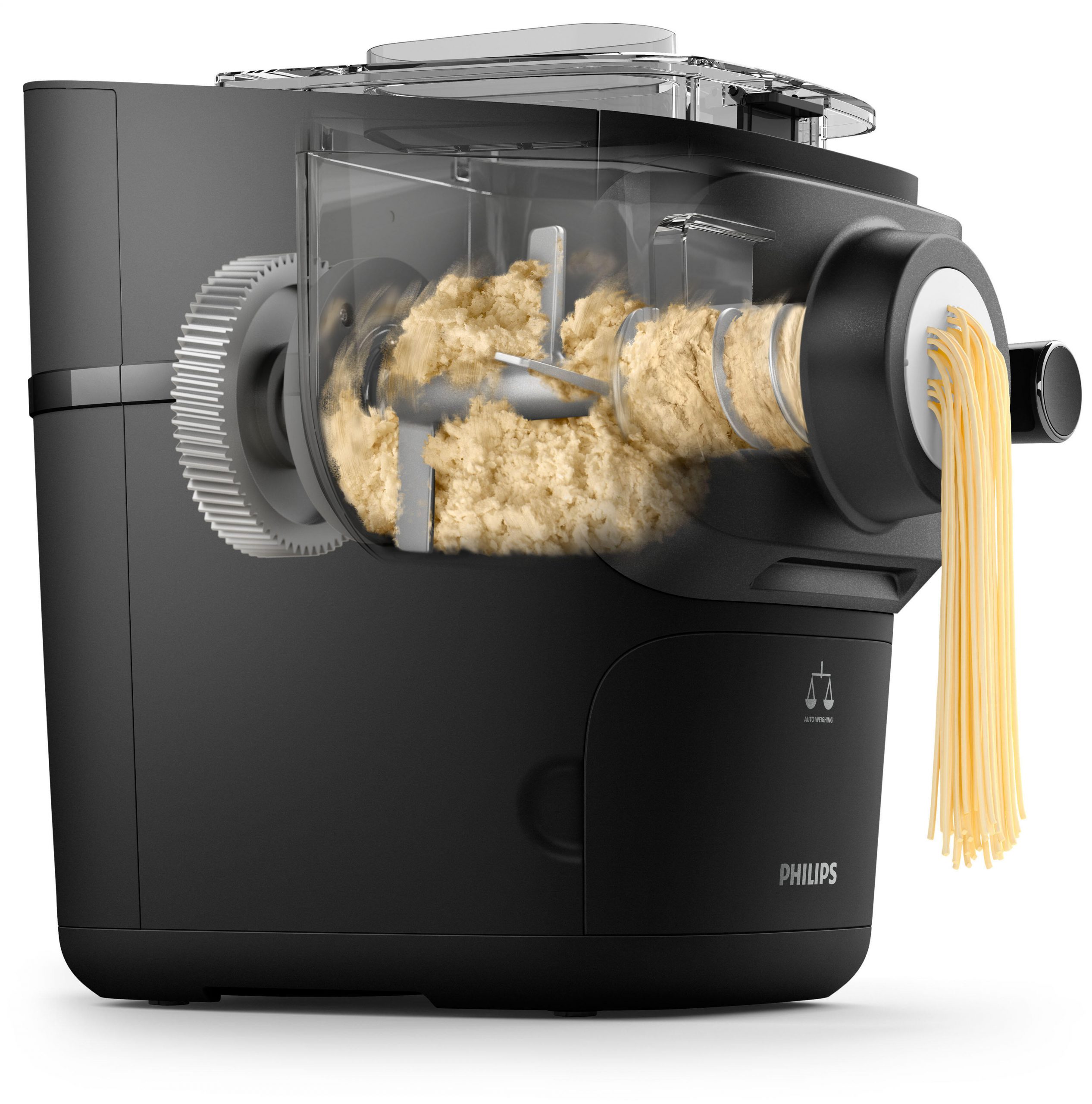 Philips HR2665 Pasta Maker Nera 200W Impastatrice con Bilancia Integrata - immagine 4