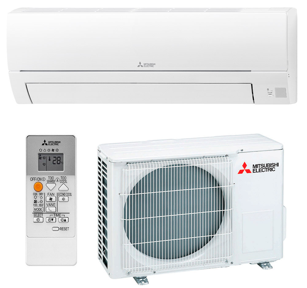 Mitsubishi MSZHR35VFKKIT Condizionatore Fisso Mono 3.5KW Invert 12000 BTU Wi-Fi - immagine 2