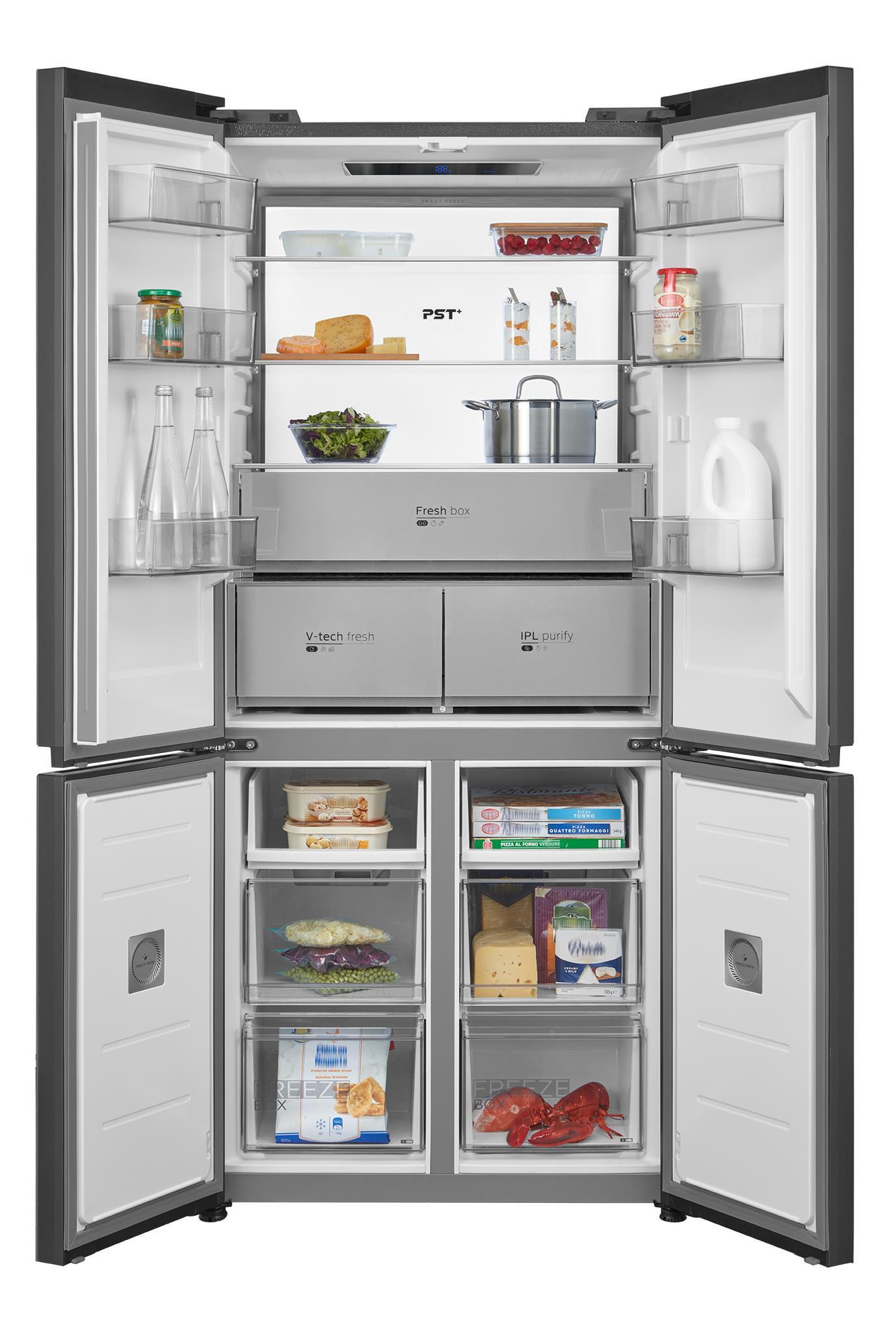 Midea MDRM706BIE70 Frigorifero 4 Porte 568LT Nofrost - immagine 3