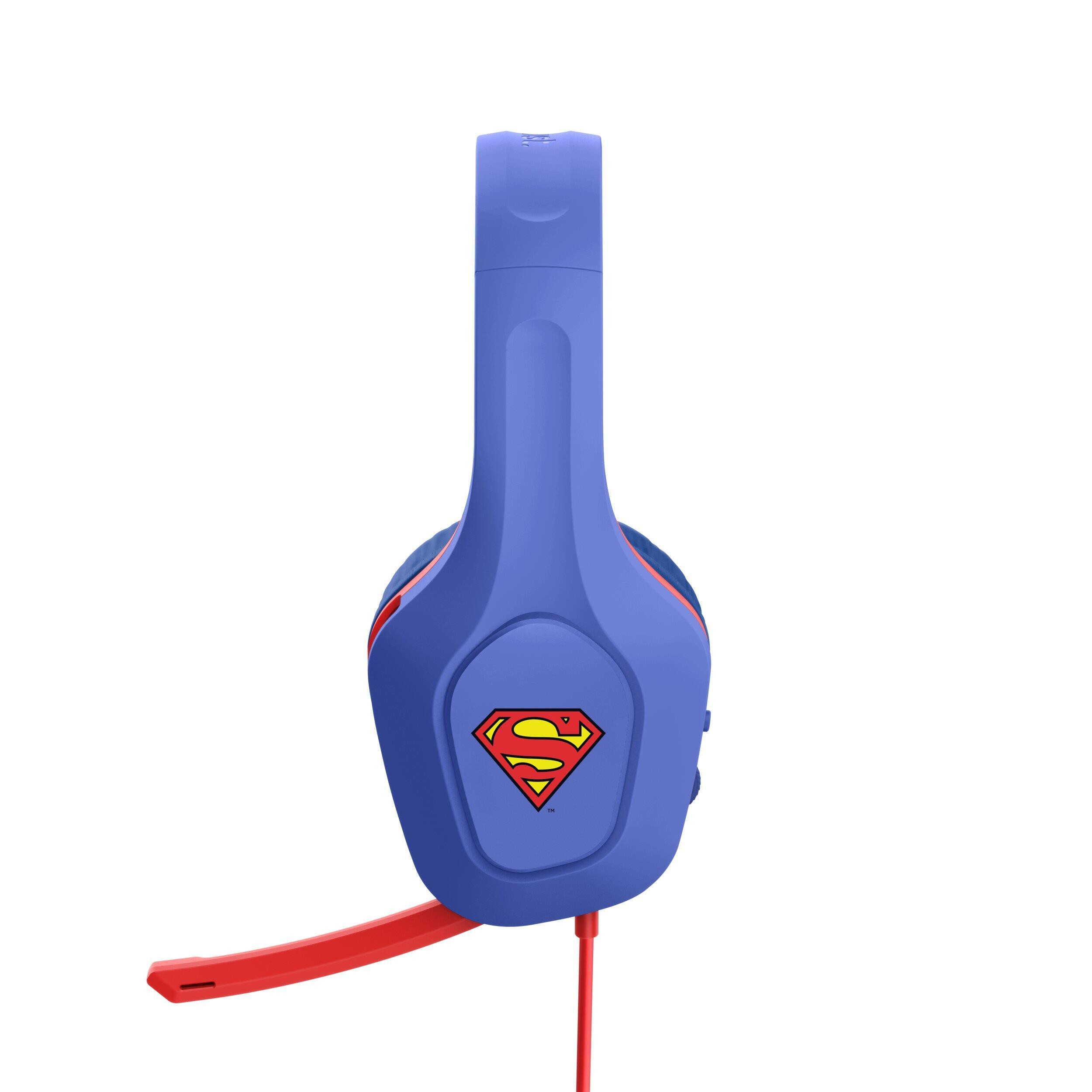Trust GXT415SM Zirox Superman Blu Cuffia Gaming PC e Console - immagine 3