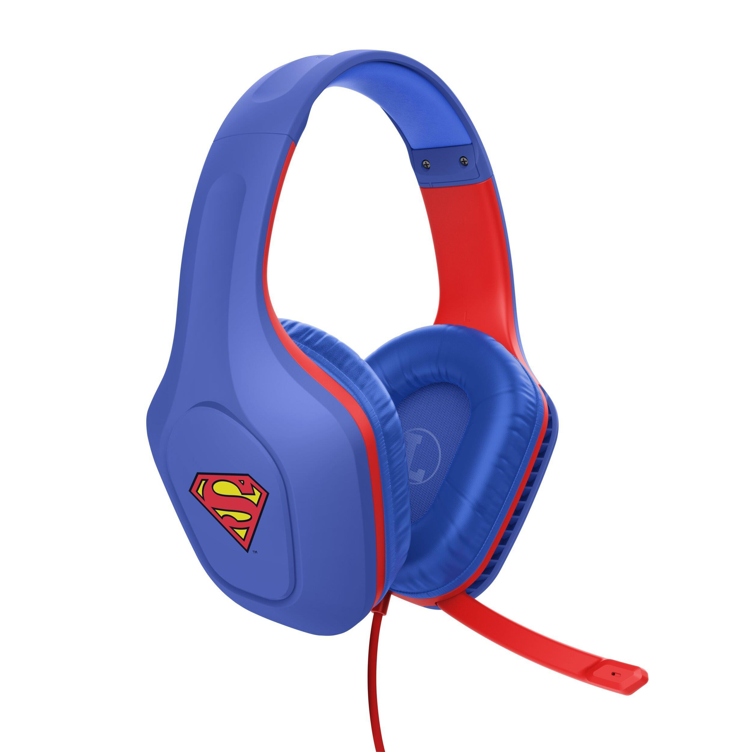 Trust GXT415SM Zirox Superman Blu Cuffia Gaming PC e Console - immagine 6