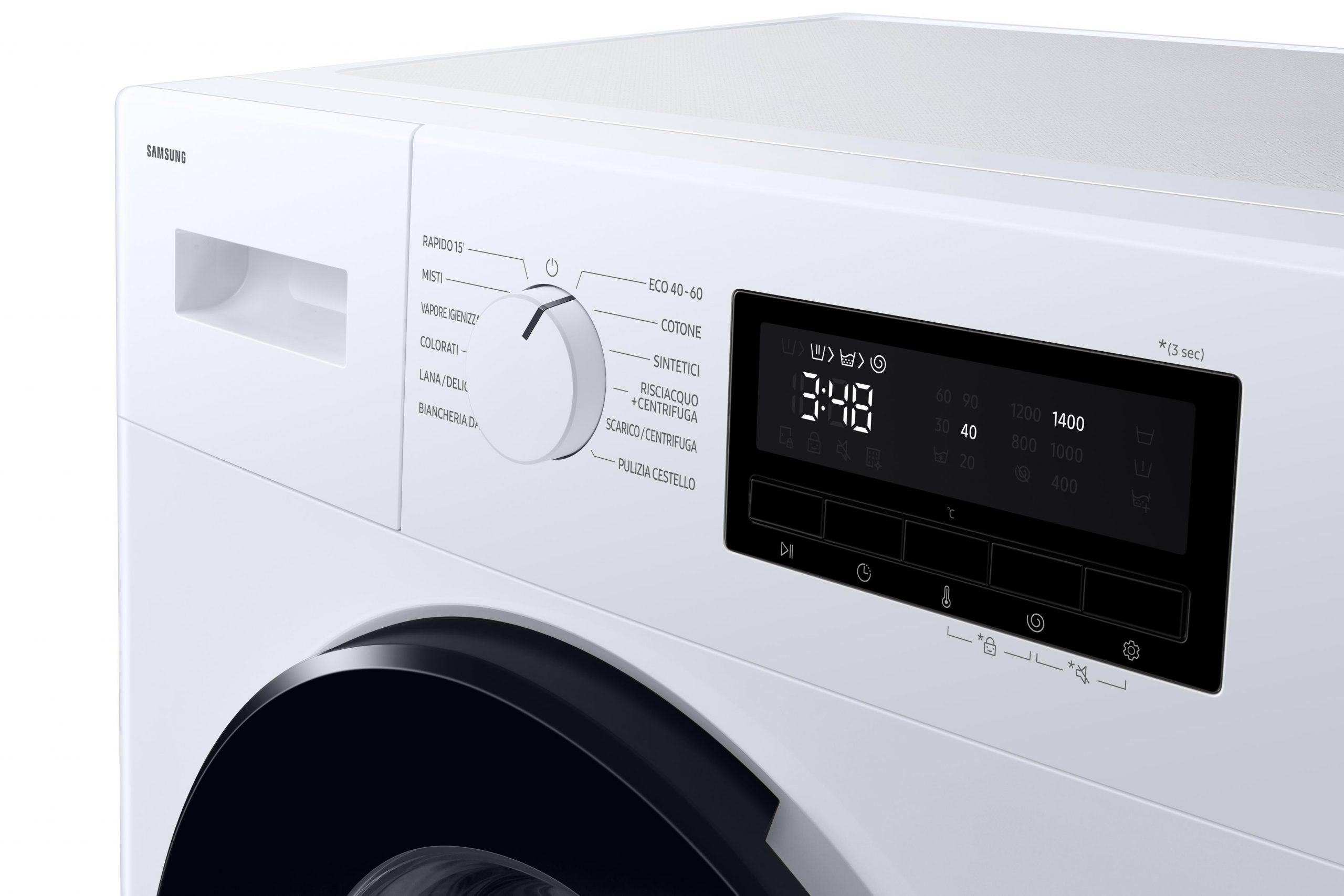 Samsung WW90FG3M05AWET Lavatrice Carica Frontale 9KG 1400 Giri - immagine 5