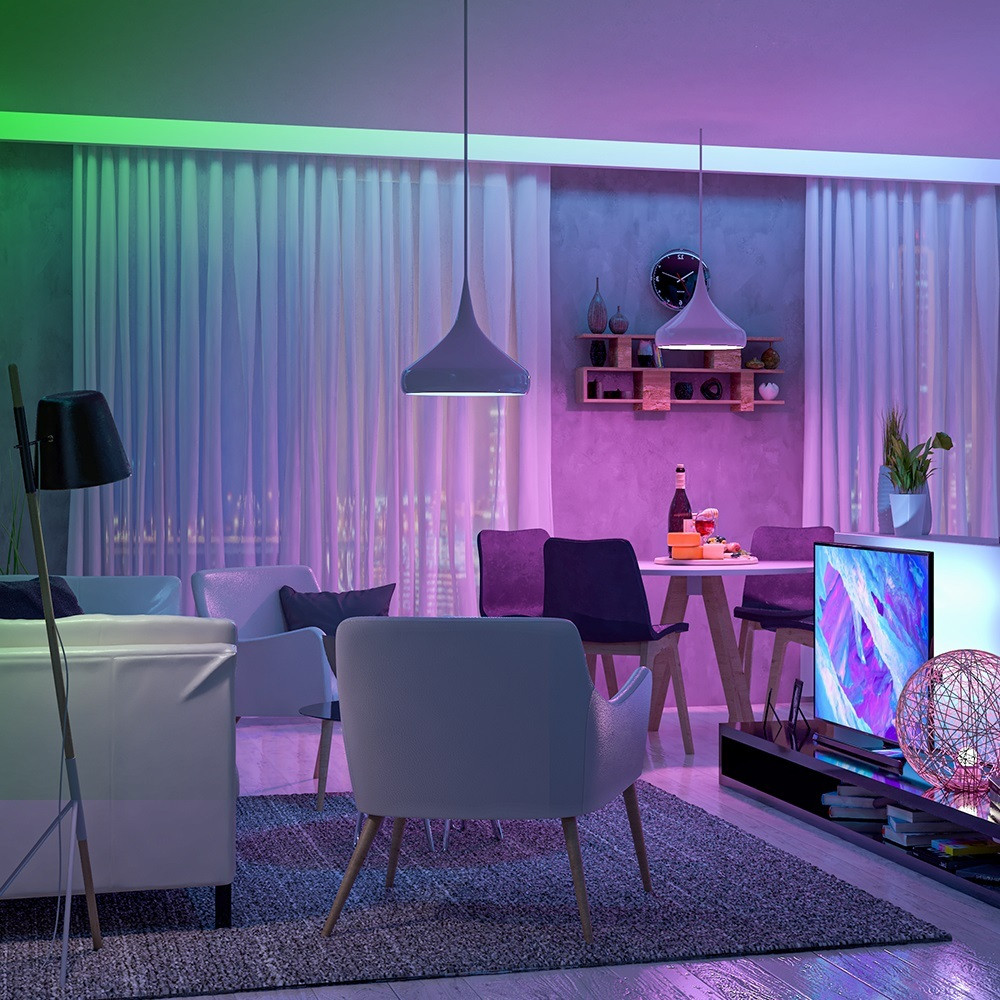Ezviz Kit Hinnovation Smarthome TY1 Videocamera Interno con Lampadina LB1 Color - immagine 6