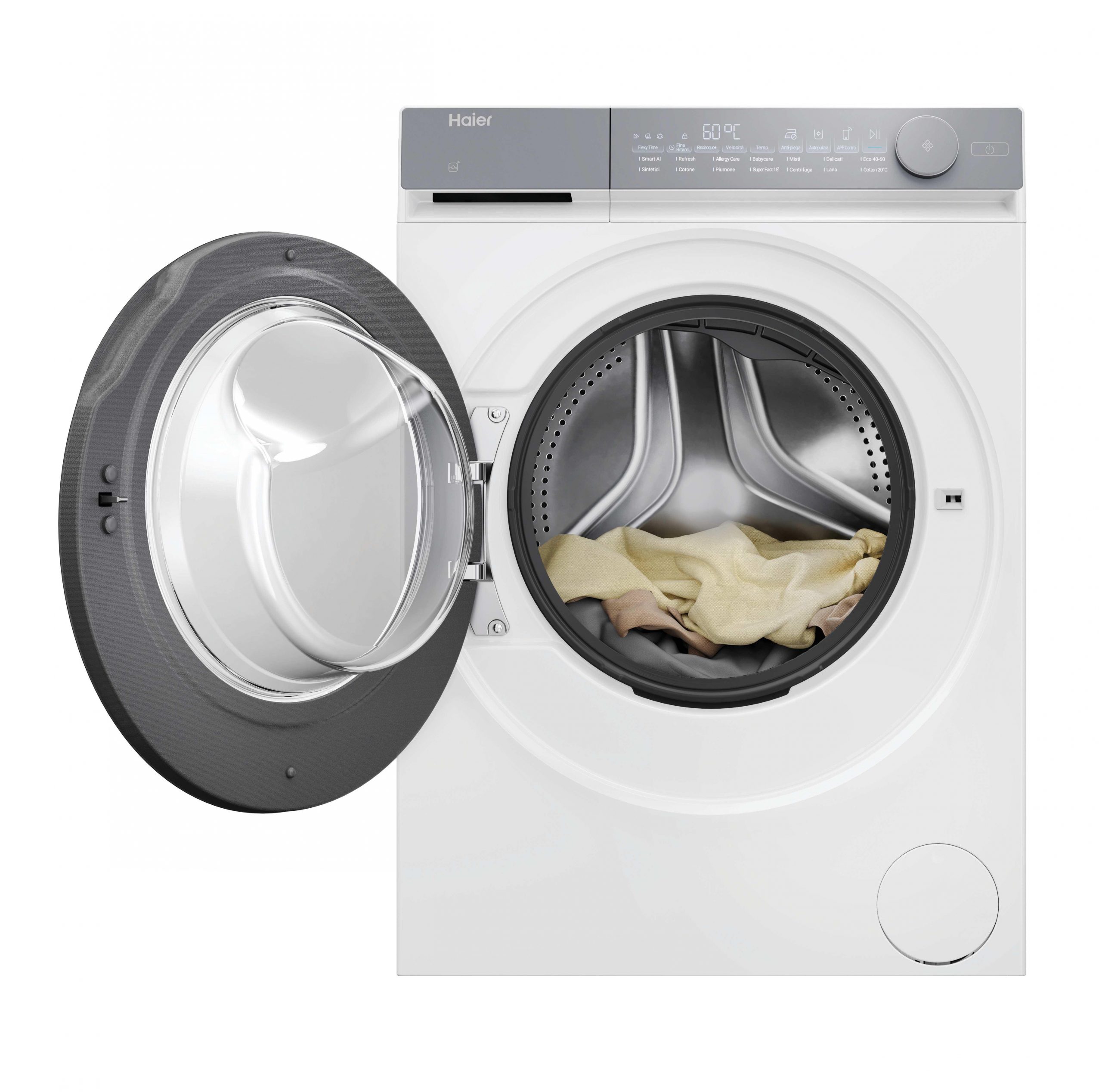 Haier HW90B14367TUIT Lavatrice Carica Frontale Slim 50 Cm 9 Kg 1400 Giri Wi-Fi - immagine 2
