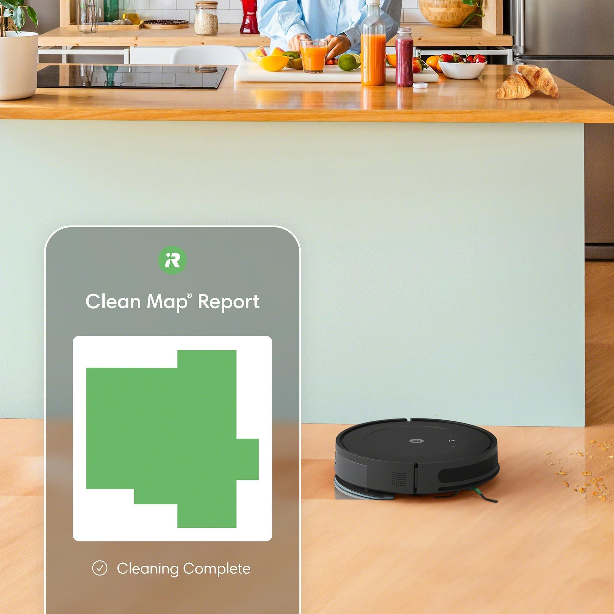 iRobot Roomba Combo Essential Robot Aspirapolvere e Lavapavimenti 0.4LT Wi-Fi - immagine 5