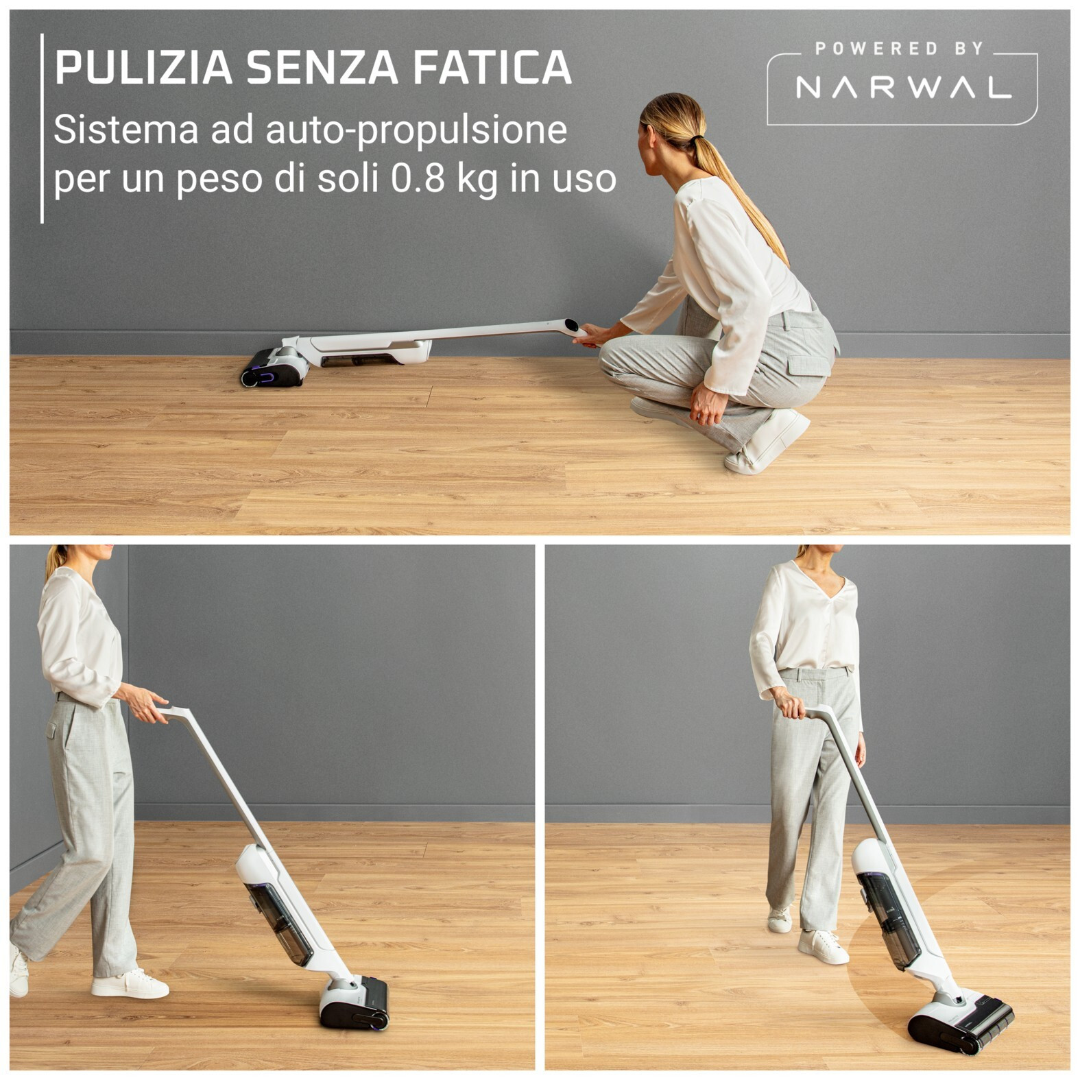 Rowenta GZ7035 X-Clean 10 Aspirapolvere Lavapavimenti - immagine 3