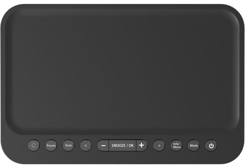 Kenwood CRST40DABB Nero Radiosveglia DAB Plus - immagine 3