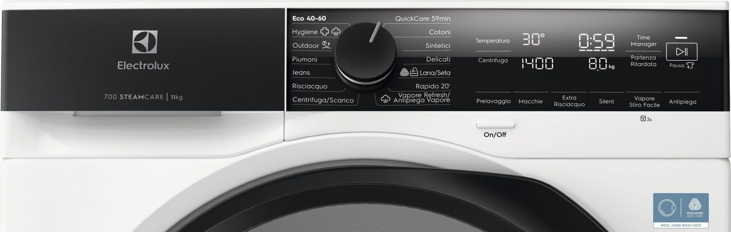 Electrolux EW7F411BG3 Lavatrice Carica Frontale 11KG 1400 Giri - immagine 2
