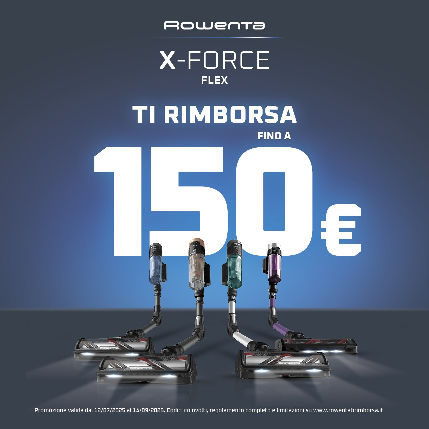 Rowenta X-Force Flex 14.80 Scopa Ricaricabile Senza Sacco 0.65LT - immagine 2