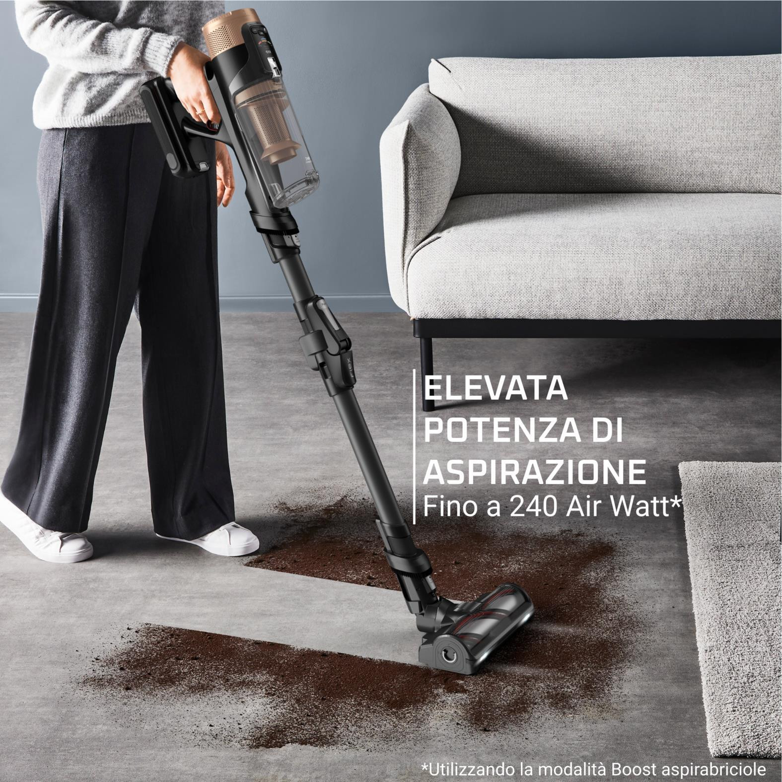 Rowenta X-Force Flex 14.80 Scopa Ricaricabile Senza Sacco 0.65LT - immagine 4