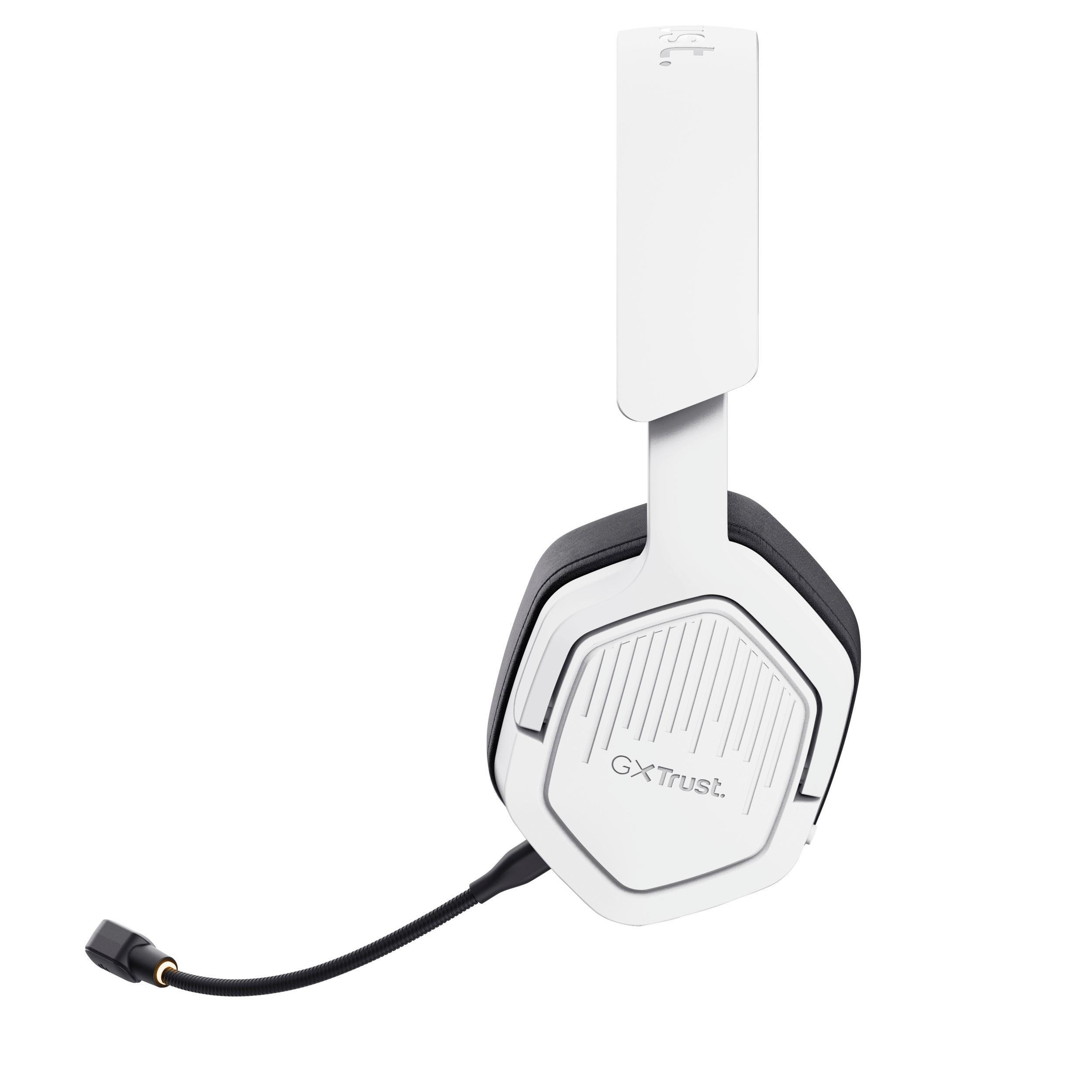 Trust GXT493W Carus White Cuffie Gaming per PC e Console - immagine 5