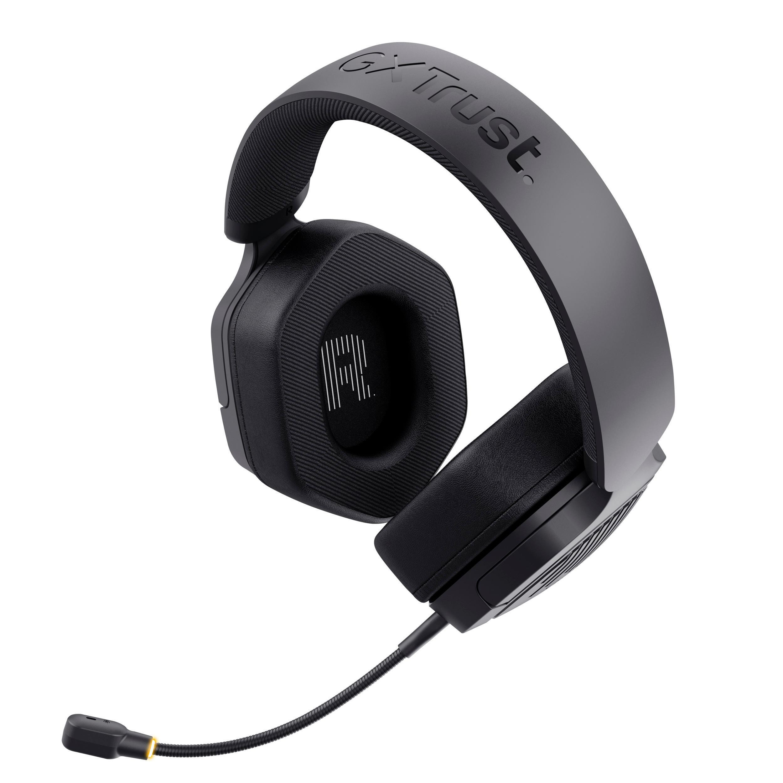 Trust GXT493 Carus Black Cuffie Gaming per PC e Console - immagine 4