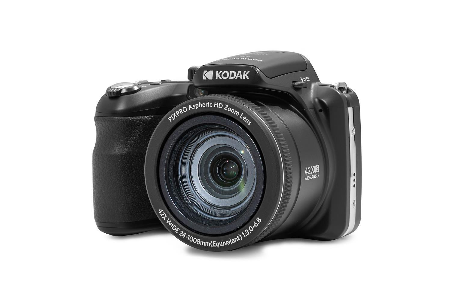 Kodak Pixpro AZ425 Fotocamera Bridge 20MPX 24-42mm Kit con Borsa e 2 Batterie - immagine 3