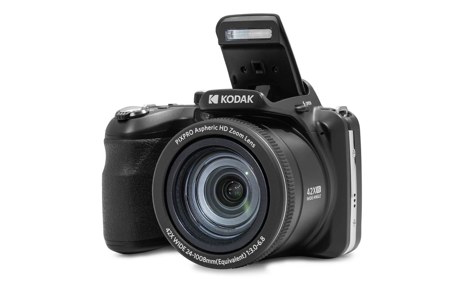 Kodak Pixpro AZ425 Fotocamera Bridge 20MPX 24-42mm Kit con Borsa e 2 Batterie - immagine 4