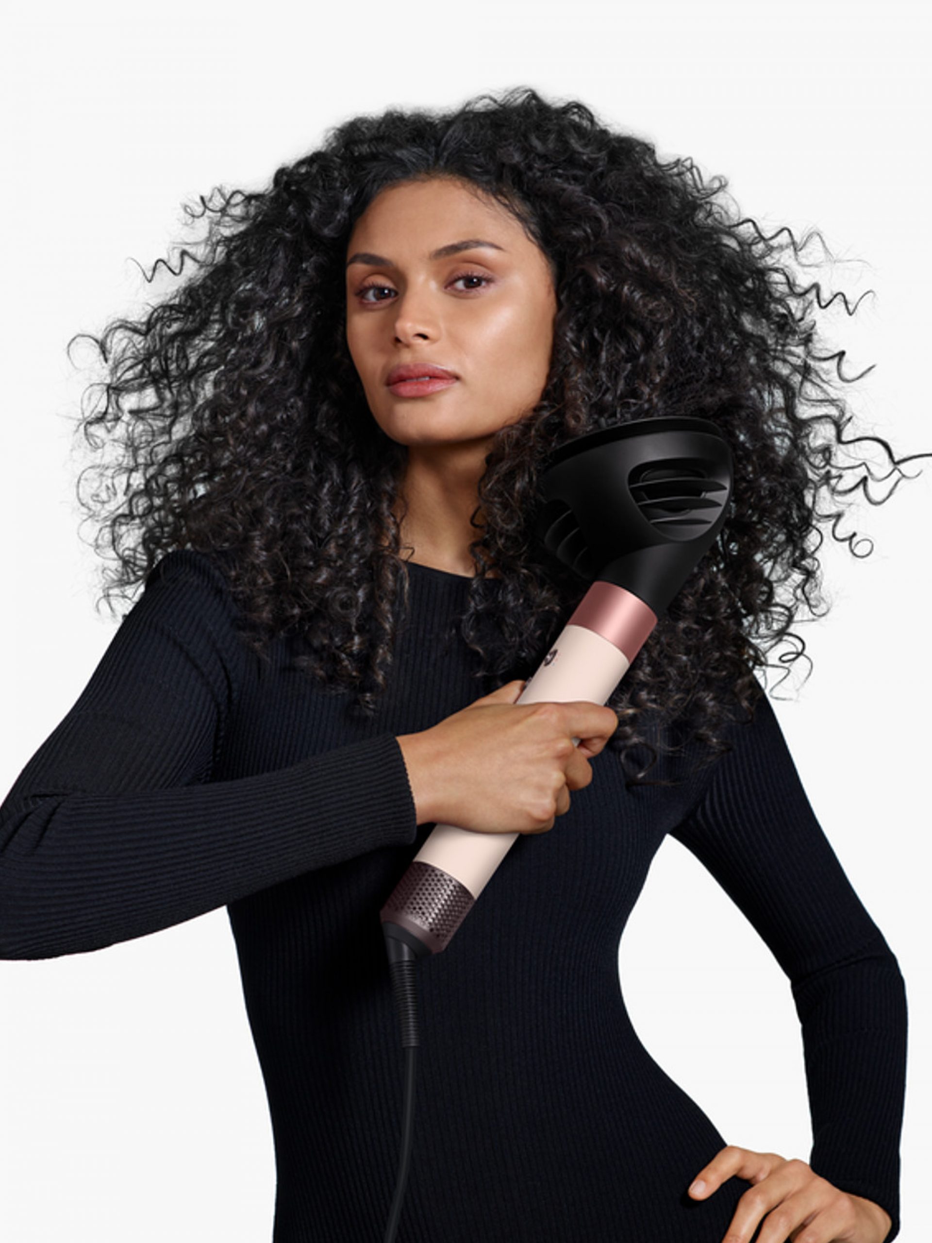 Dyson Airwrap I.d. Curly Piu Coily Cipria Multi-Styler Asciugacapelli 1300W - immagine 3