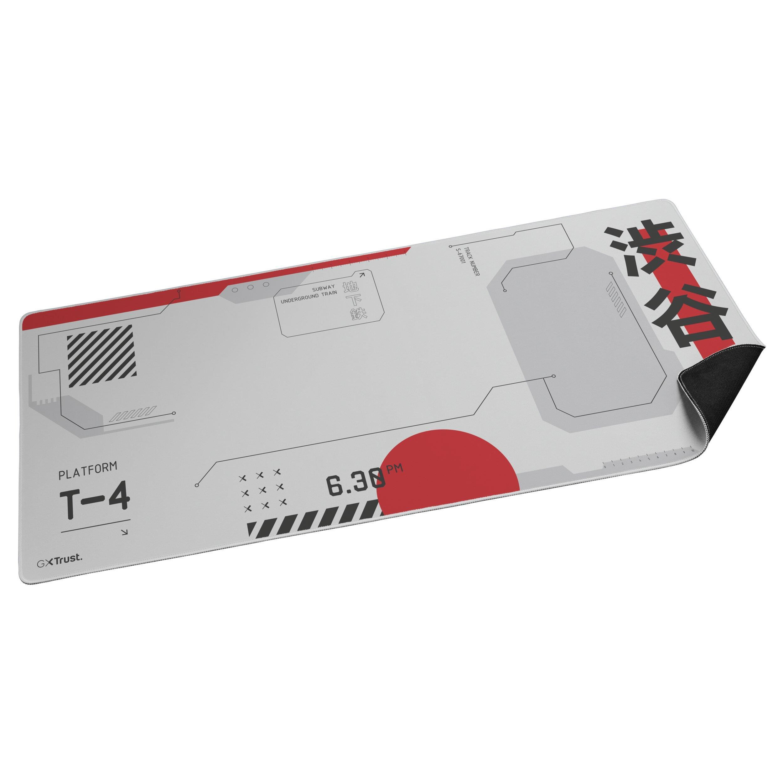 Trust GXT759 XXL Japan White Tappetino per Mouse 90x40CM - immagine 2