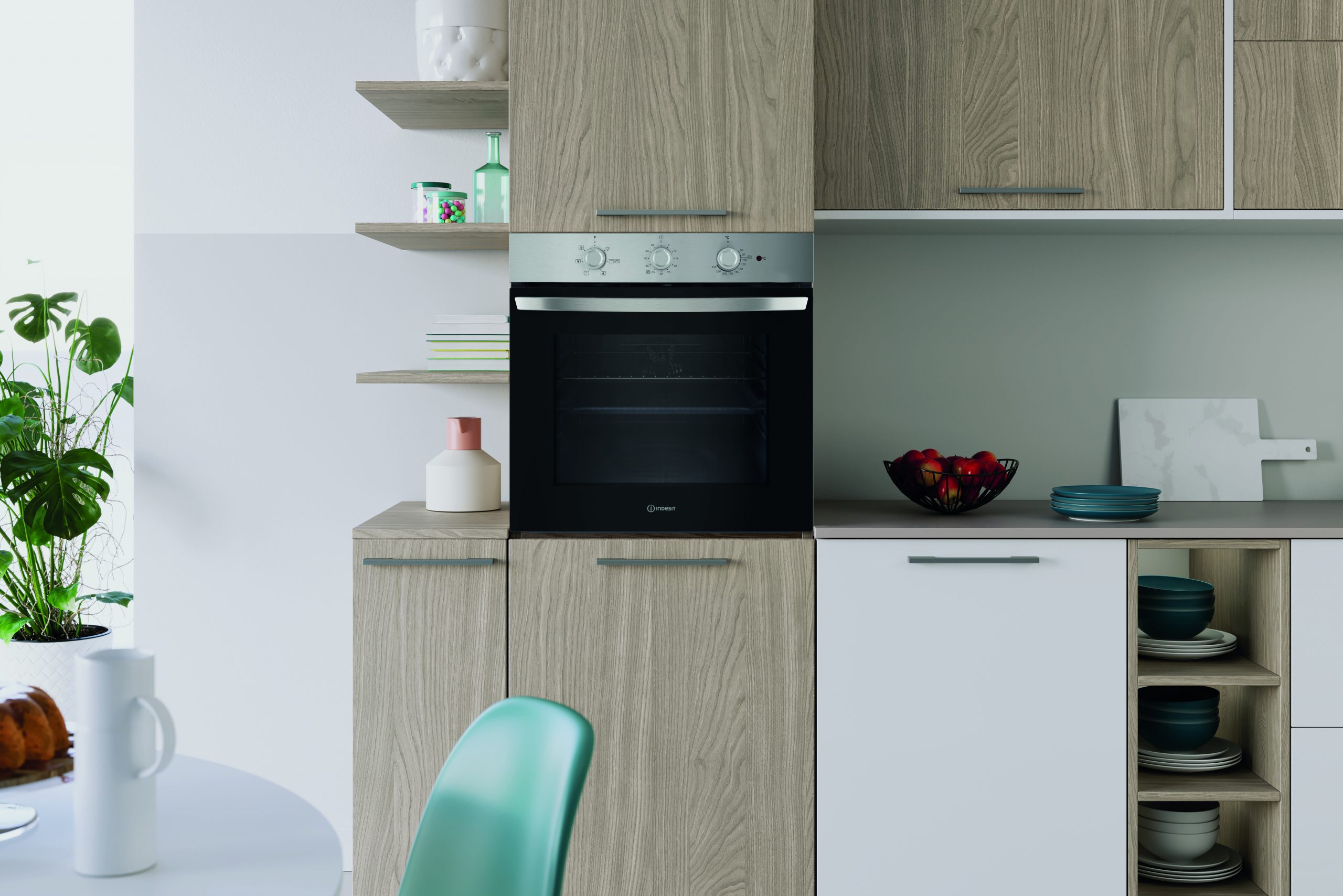 Indesit IO2350HX Forno Incasso Multifunzione 60CM 66LT - immagine 6