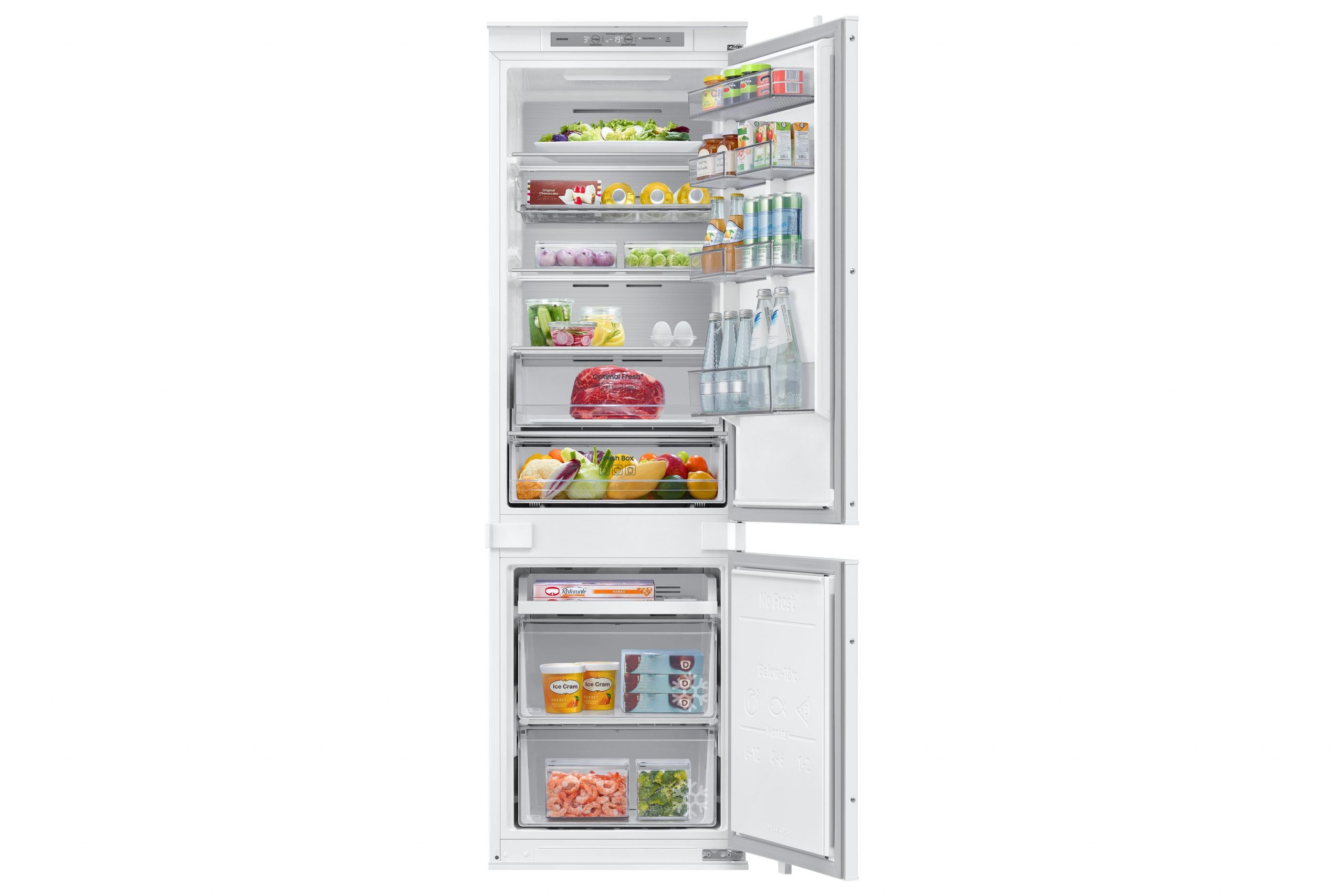 Samsung BRB80F26ADS0 Frigorifero Combinato Incasso 264L H178cm Nofrost Wifi - immagine 3