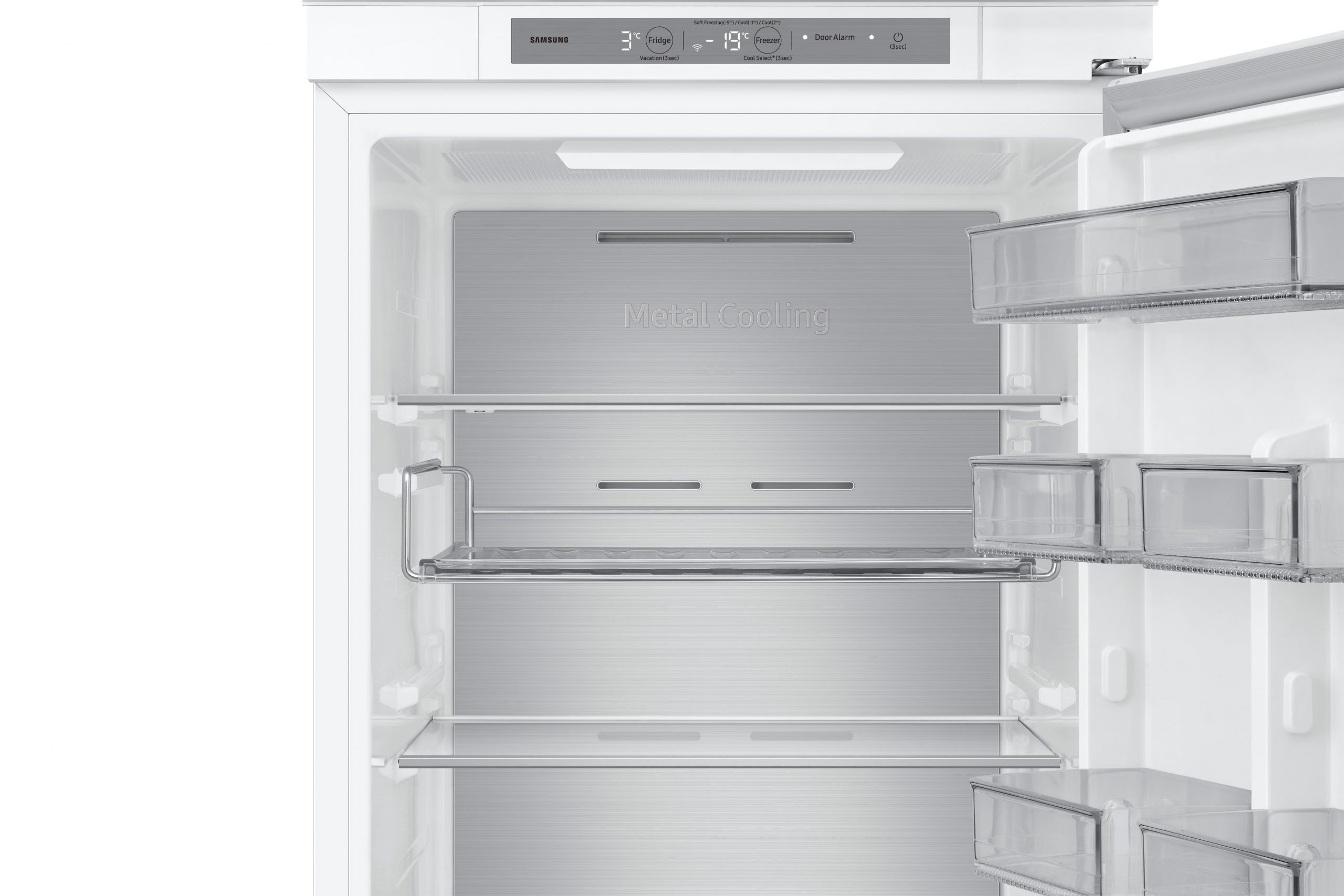 Samsung BRB80F26ADS0 Frigorifero Combinato Incasso 264L H178cm Nofrost Wifi - immagine 5